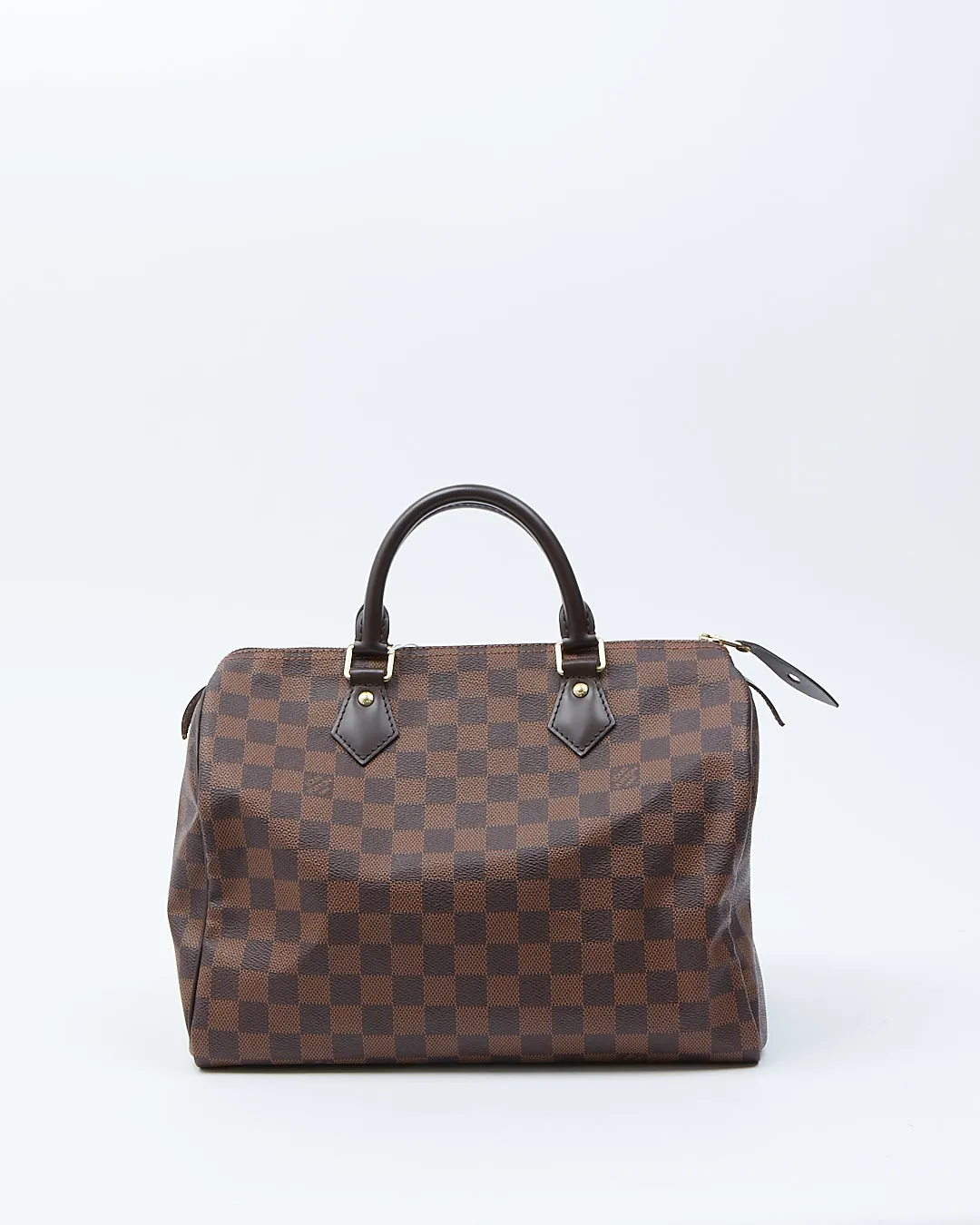 Louis Vuitton Damier Ebene Canvas Speedy 30 Bag