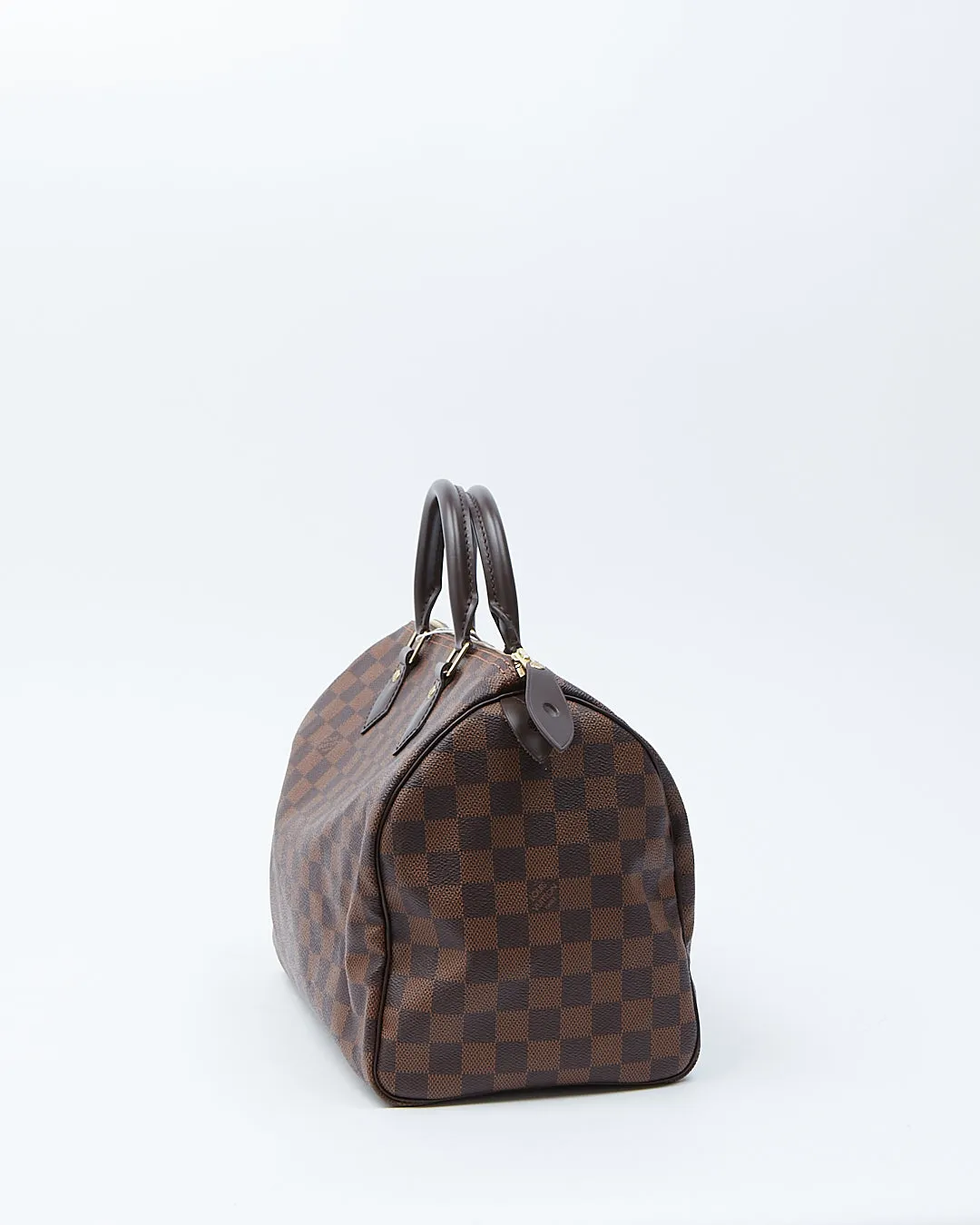 Louis Vuitton Damier Ebene Canvas Speedy 30 Bag