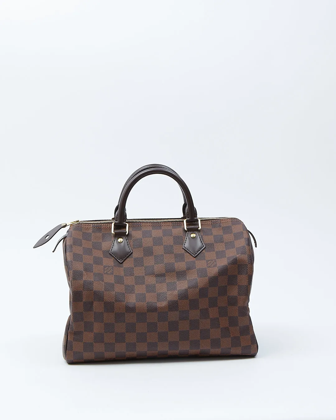 Louis Vuitton Damier Ebene Canvas Speedy 30 Bag