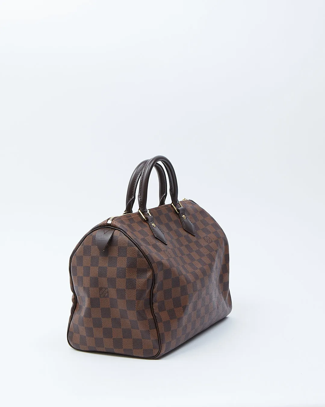 Louis Vuitton Damier Ebene Canvas Speedy 30 Bag