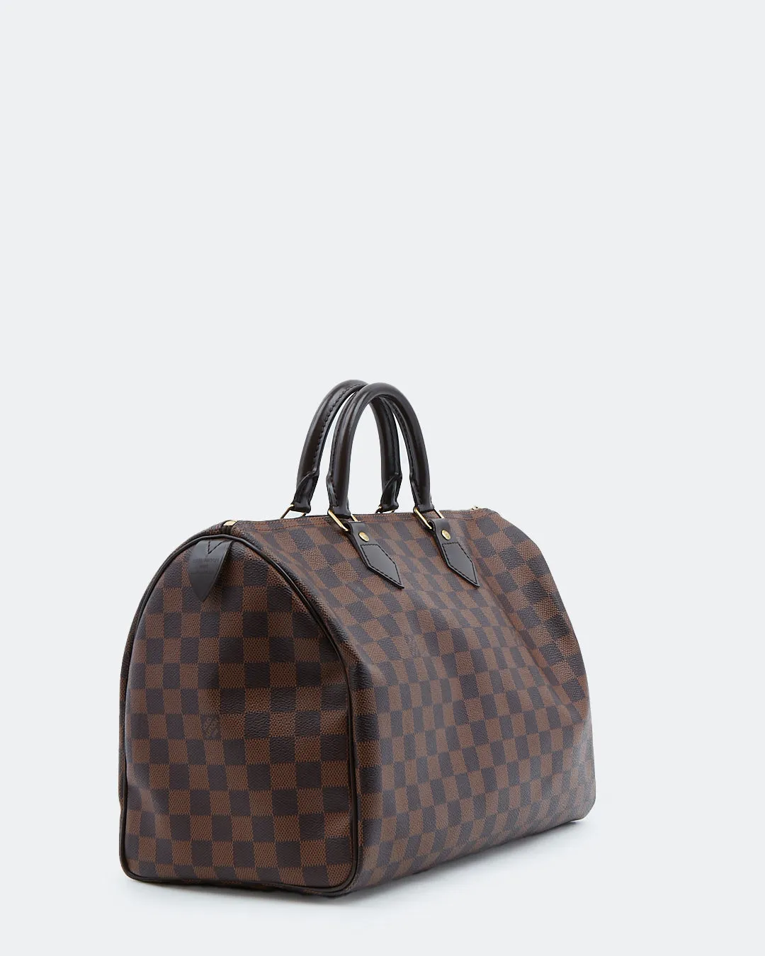 Louis Vuitton Damier Ebene Canvas Speedy 35 Bag