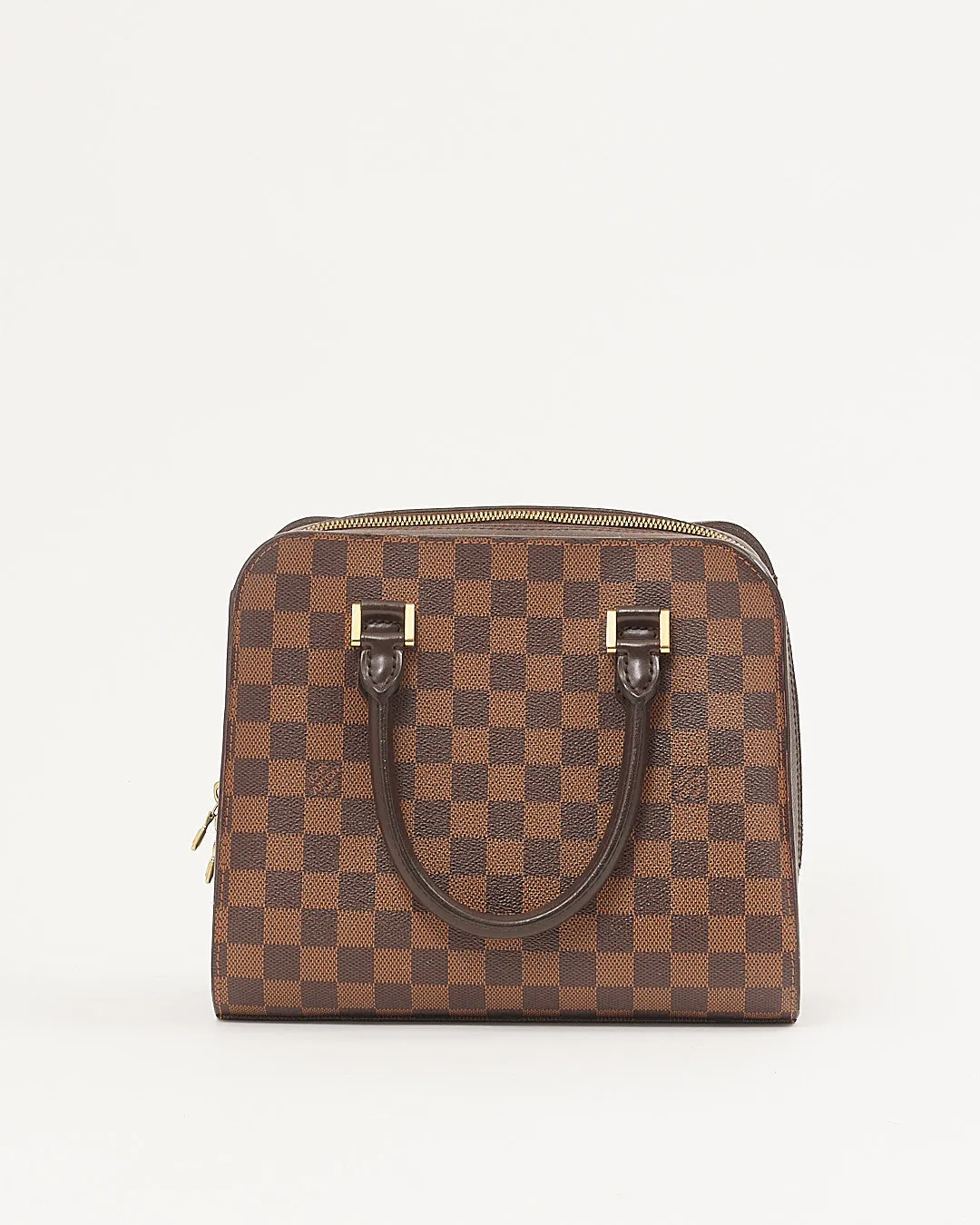 Louis Vuitton Damier Ebene Canvas Triana Top Handle Bag