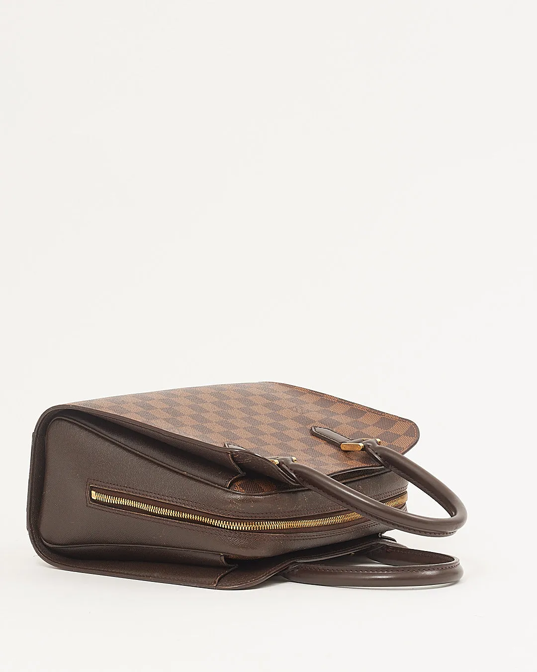 Louis Vuitton Damier Ebene Canvas Triana Top Handle Bag