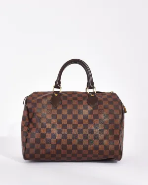 Louis Vuitton Damier Ebene Speedy 30 Bag