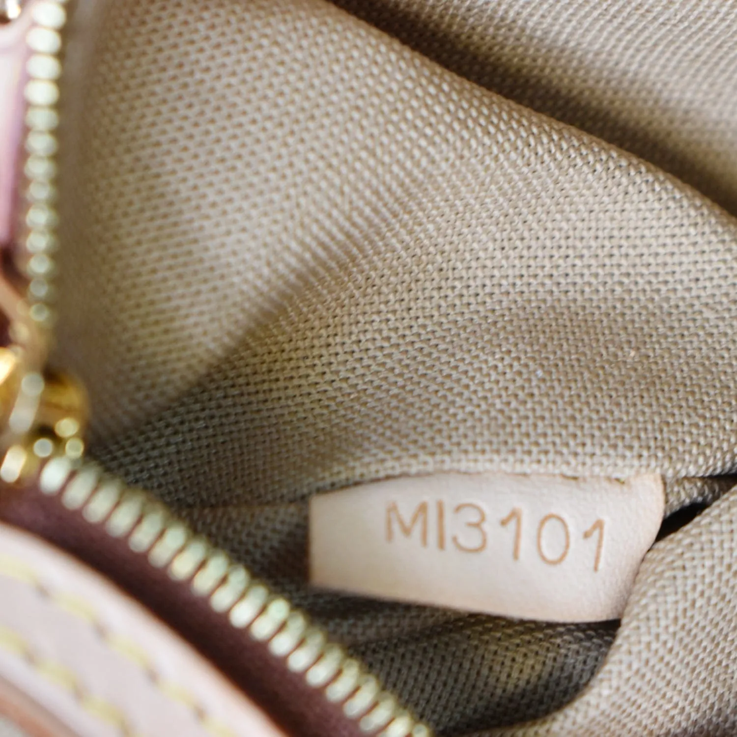 LOUIS VUITTON Delightful GM Monogram Canvas Shoulder Bag Brown