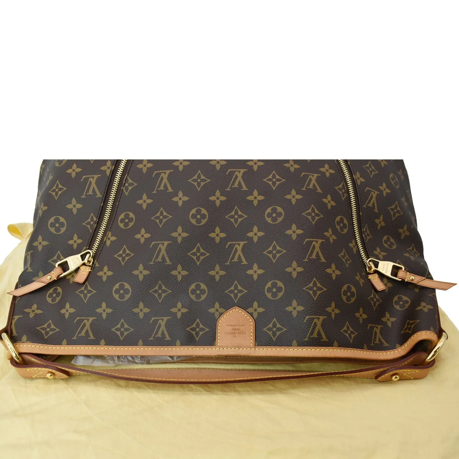 LOUIS VUITTON Delightful GM Monogram Canvas Shoulder Bag Brown