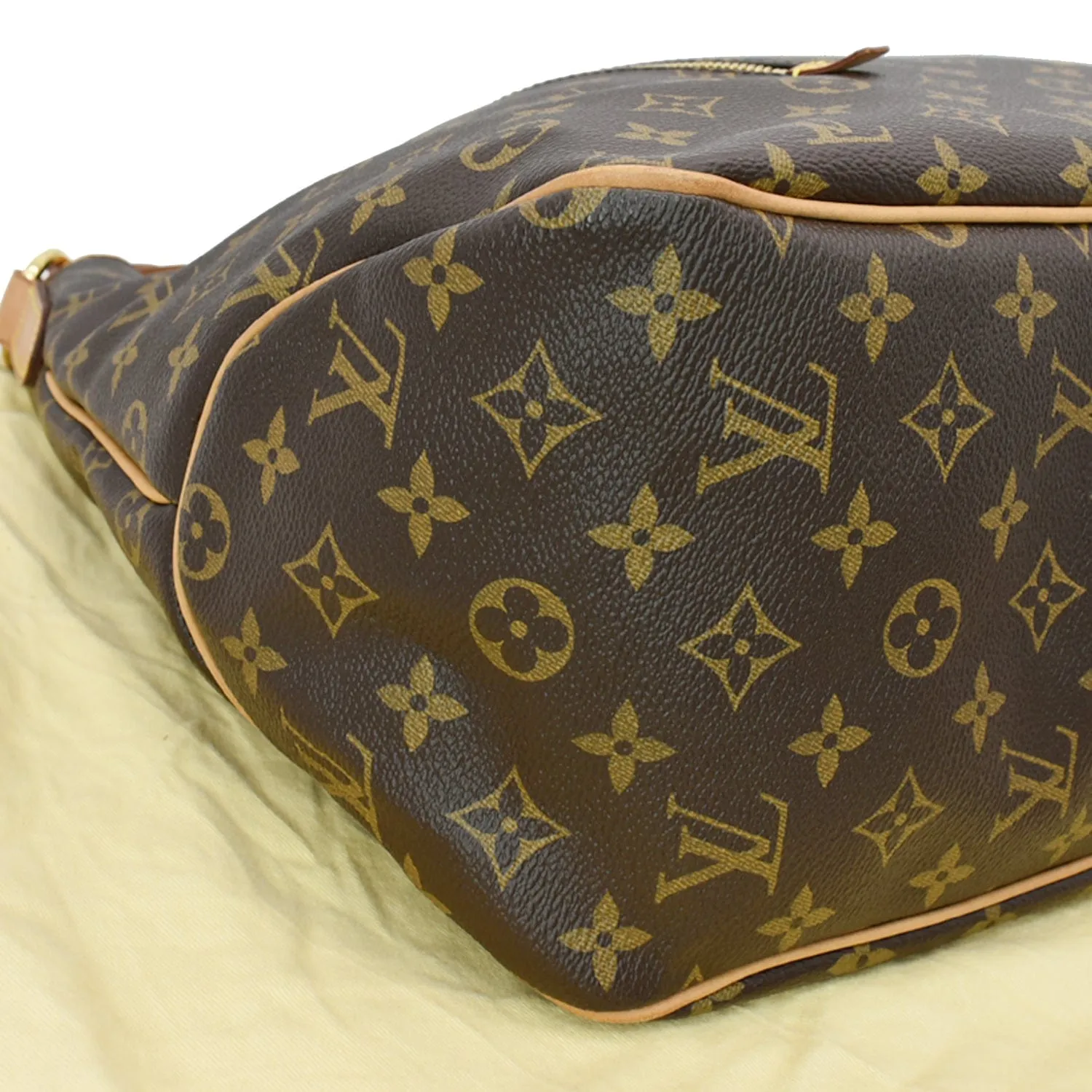 LOUIS VUITTON Delightful GM Monogram Canvas Shoulder Bag Brown