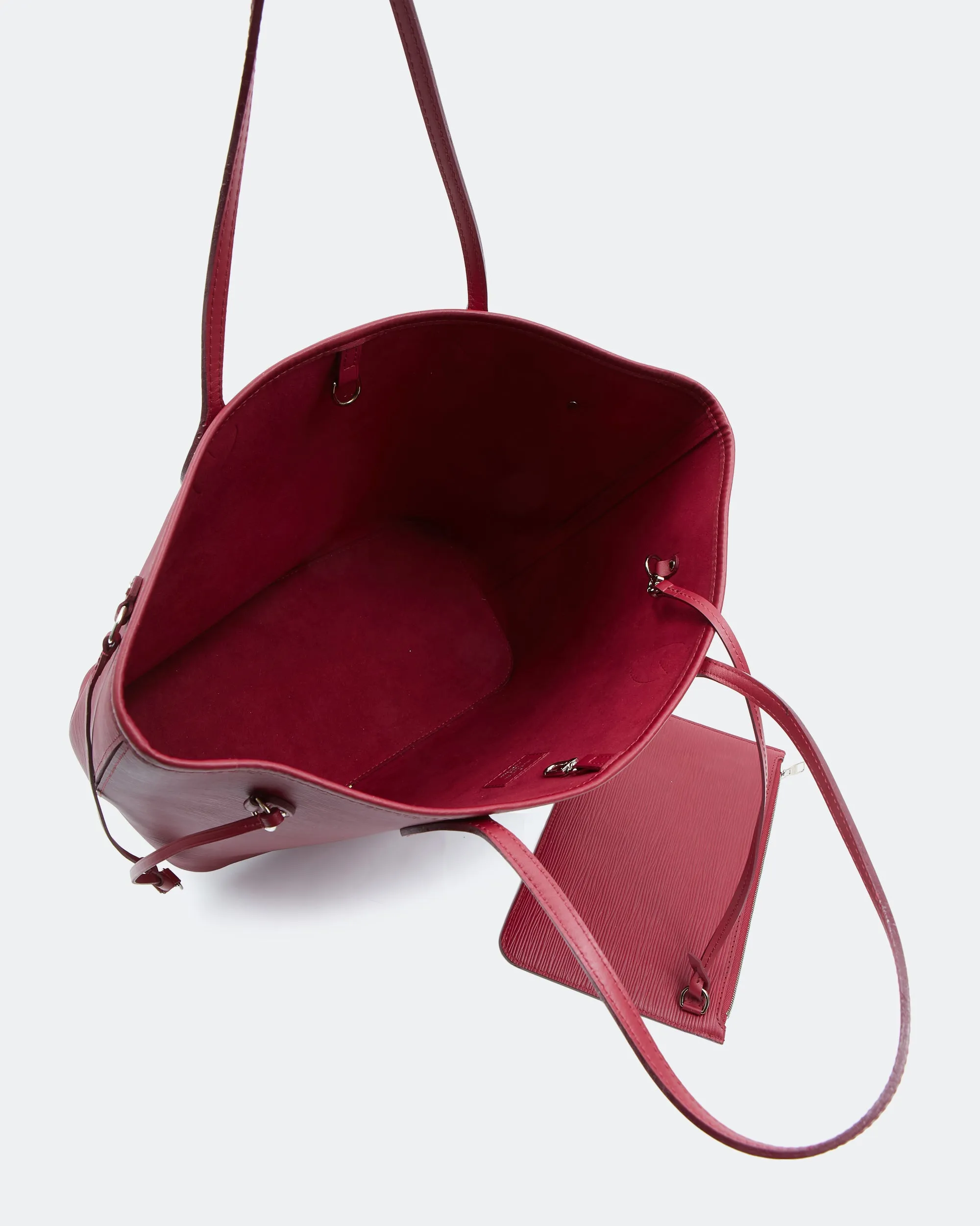 Louis Vuitton Fuchsia Epi Leather Neverful MM Tote Bag
