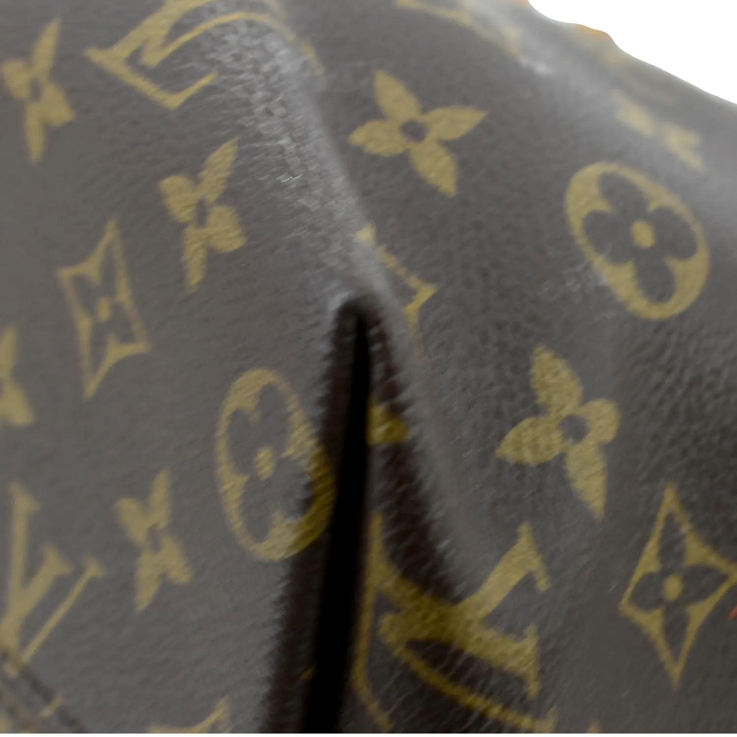 LOUIS VUITTON Iena PM Monogram Canvas Shoulder Bag Brown