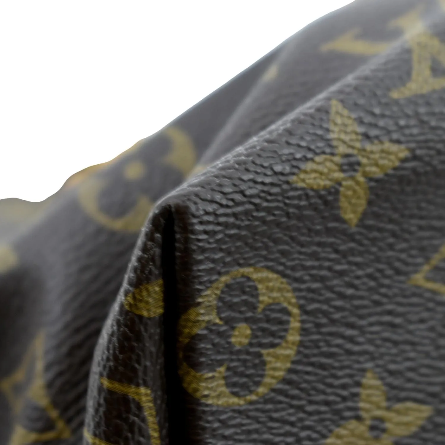LOUIS VUITTON Iena PM Monogram Canvas Shoulder Bag Brown
