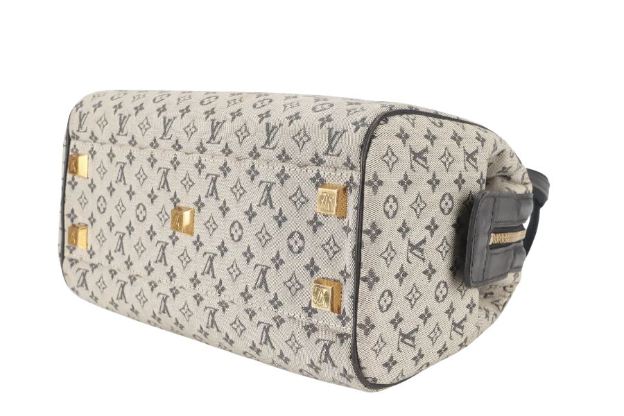 LOUIS VUITTON JOSEPHINE PM BLUE MINI LIN NO DUST COVER