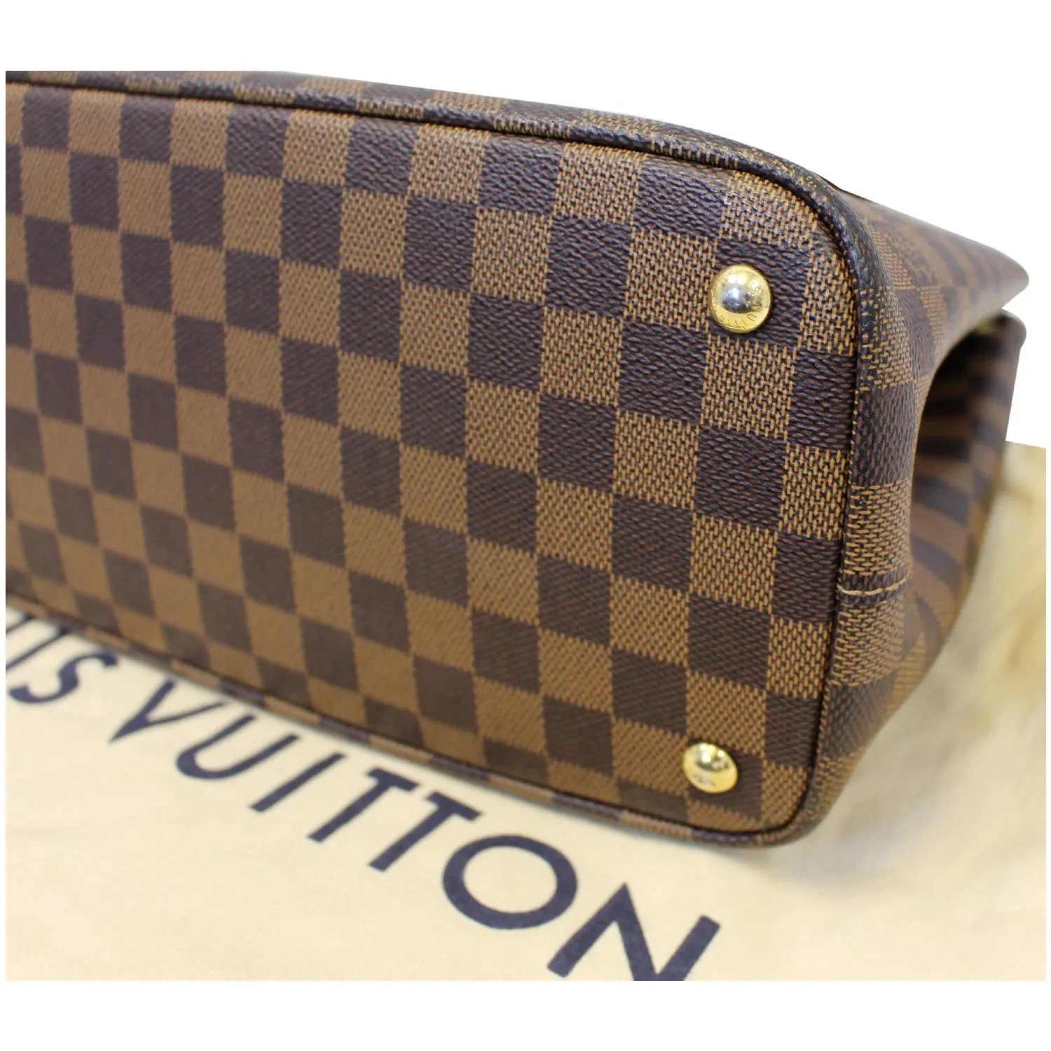 LOUIS VUITTON Kensington Damier Ebene Shoulder bag Brown
