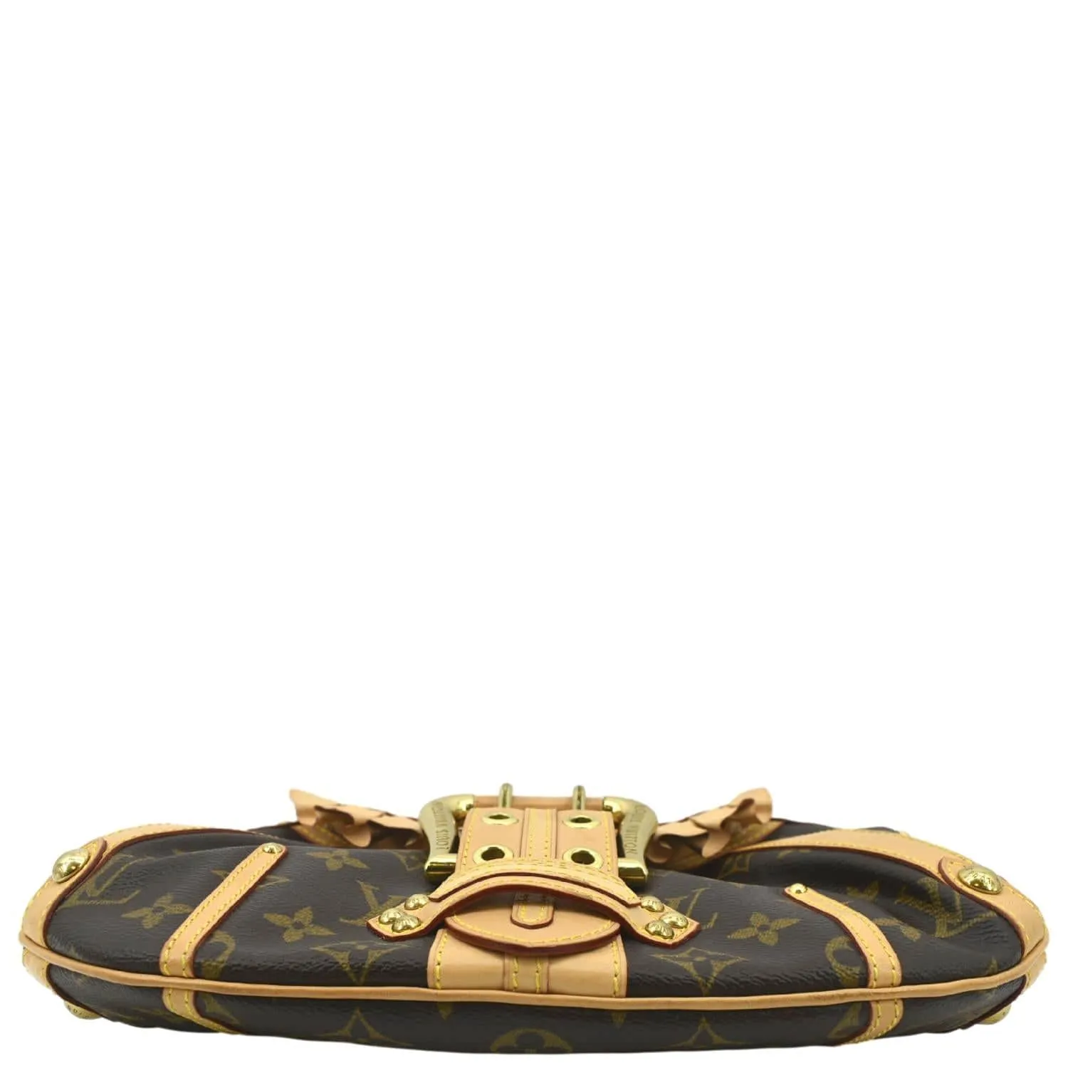 LOUIS VUITTON Leonor Limited Edition Monogram Canvas Shoulder Bag Brown