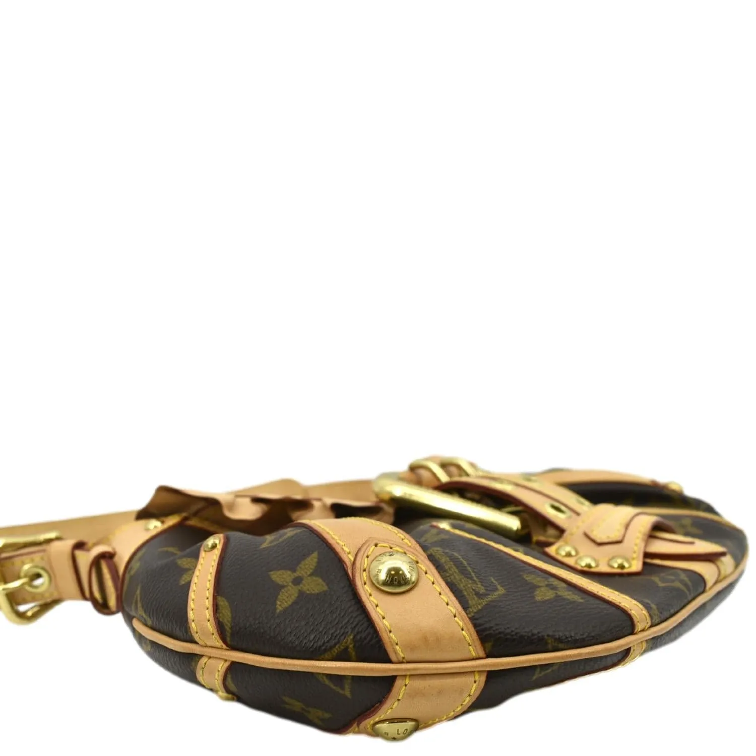 LOUIS VUITTON Leonor Limited Edition Monogram Canvas Shoulder Bag Brown