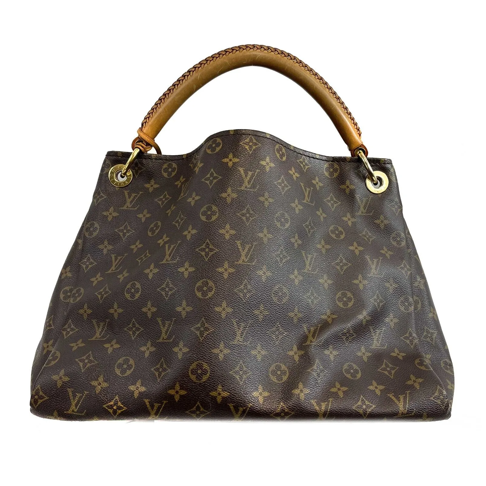 Louis Vuitton - LV Artsy MM - Brown / Tan Monogram Shoulder Bag