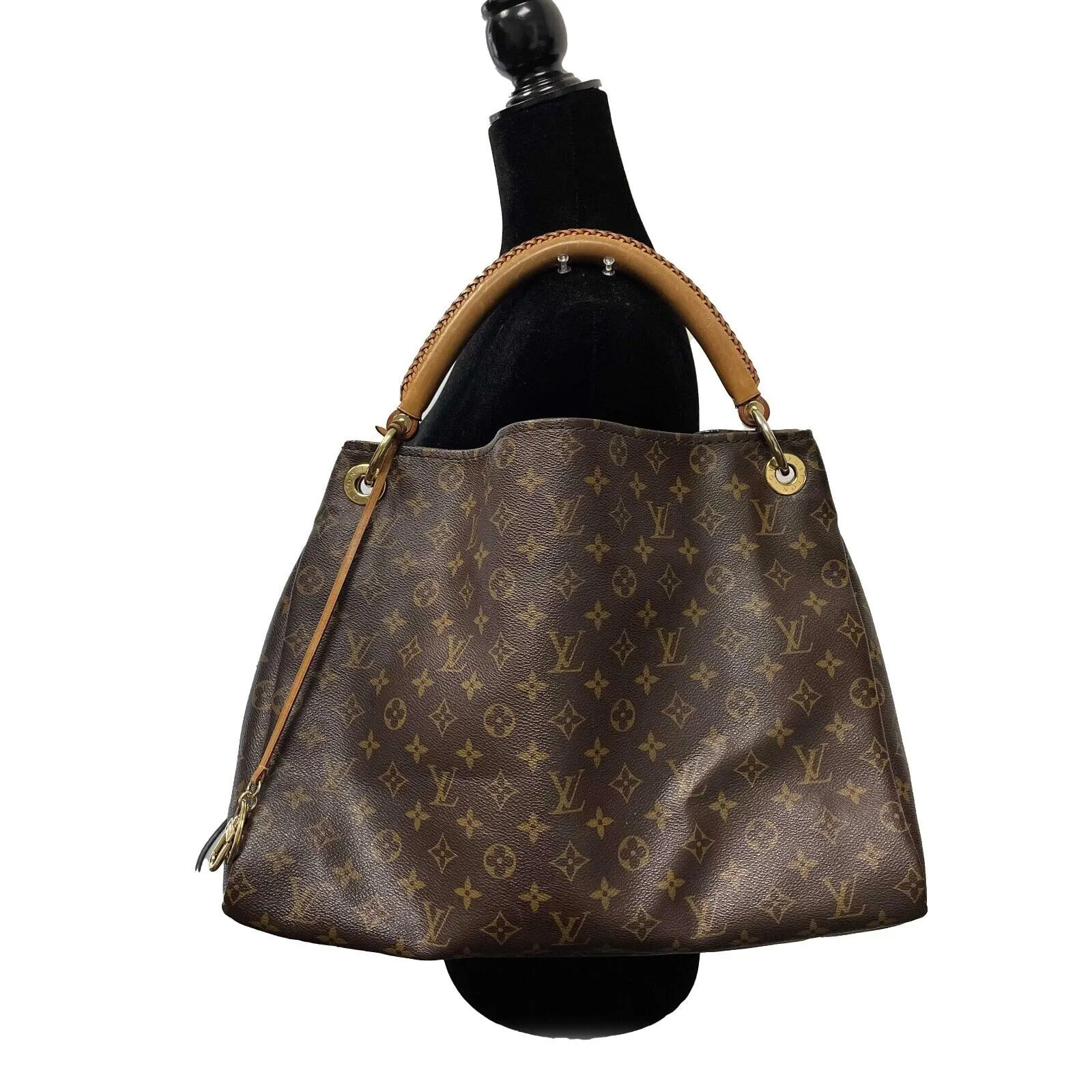 Louis Vuitton - LV Artsy MM - Brown / Tan Monogram Shoulder Bag
