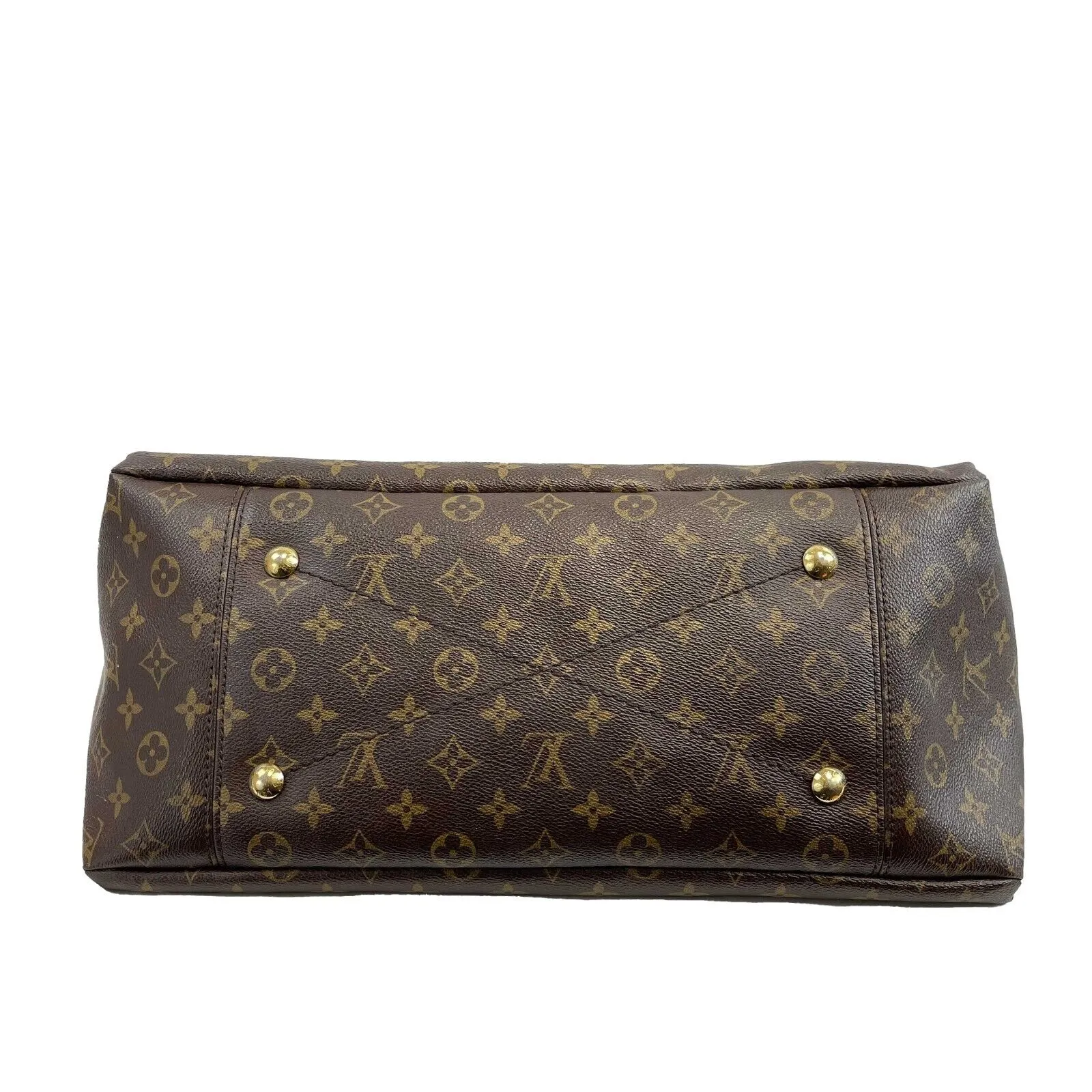 Louis Vuitton - LV Artsy MM - Brown / Tan Monogram Shoulder Bag