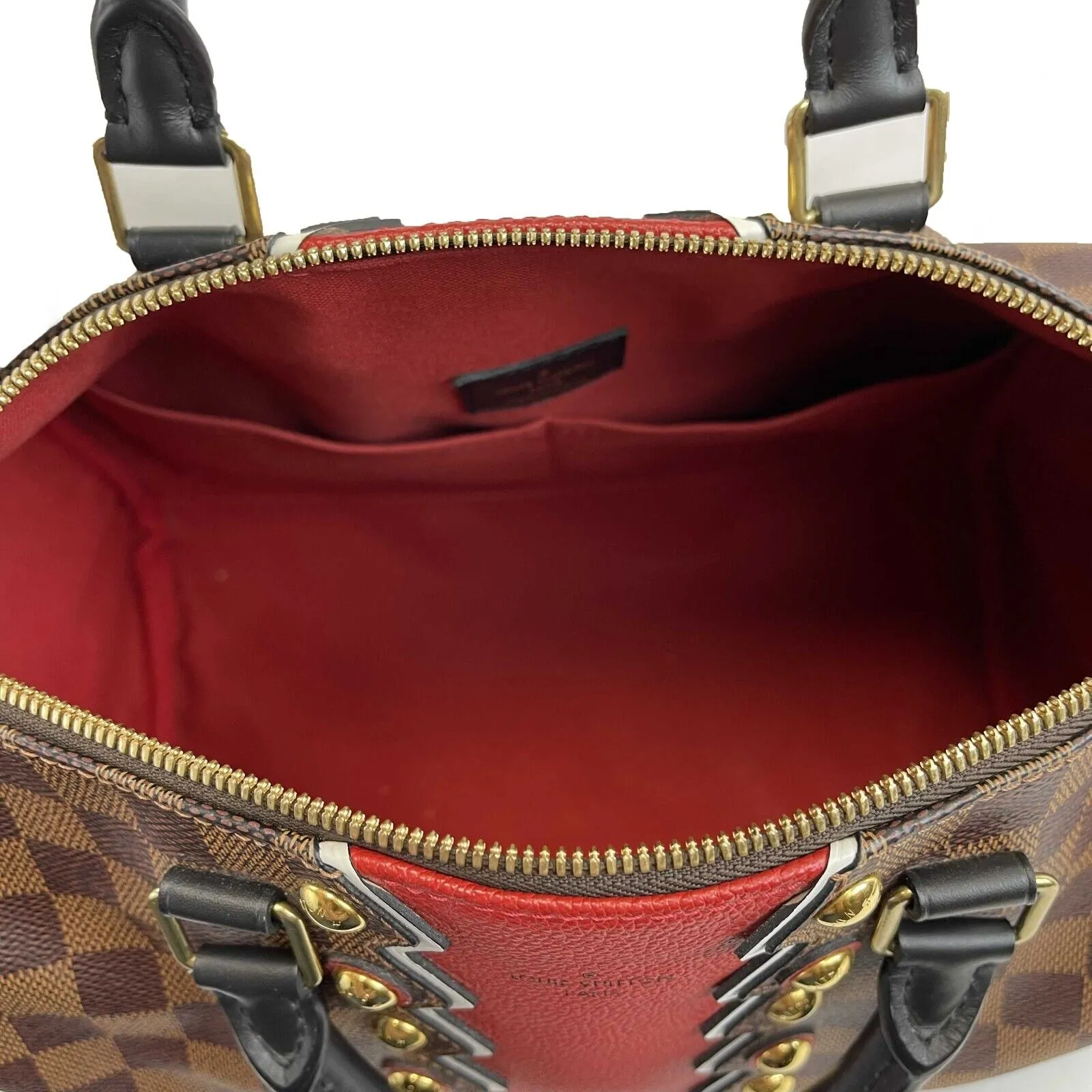 Louis Vuitton - LV Damier Ebene Karakoram Speedy Bandouliere 30 w/ Strap