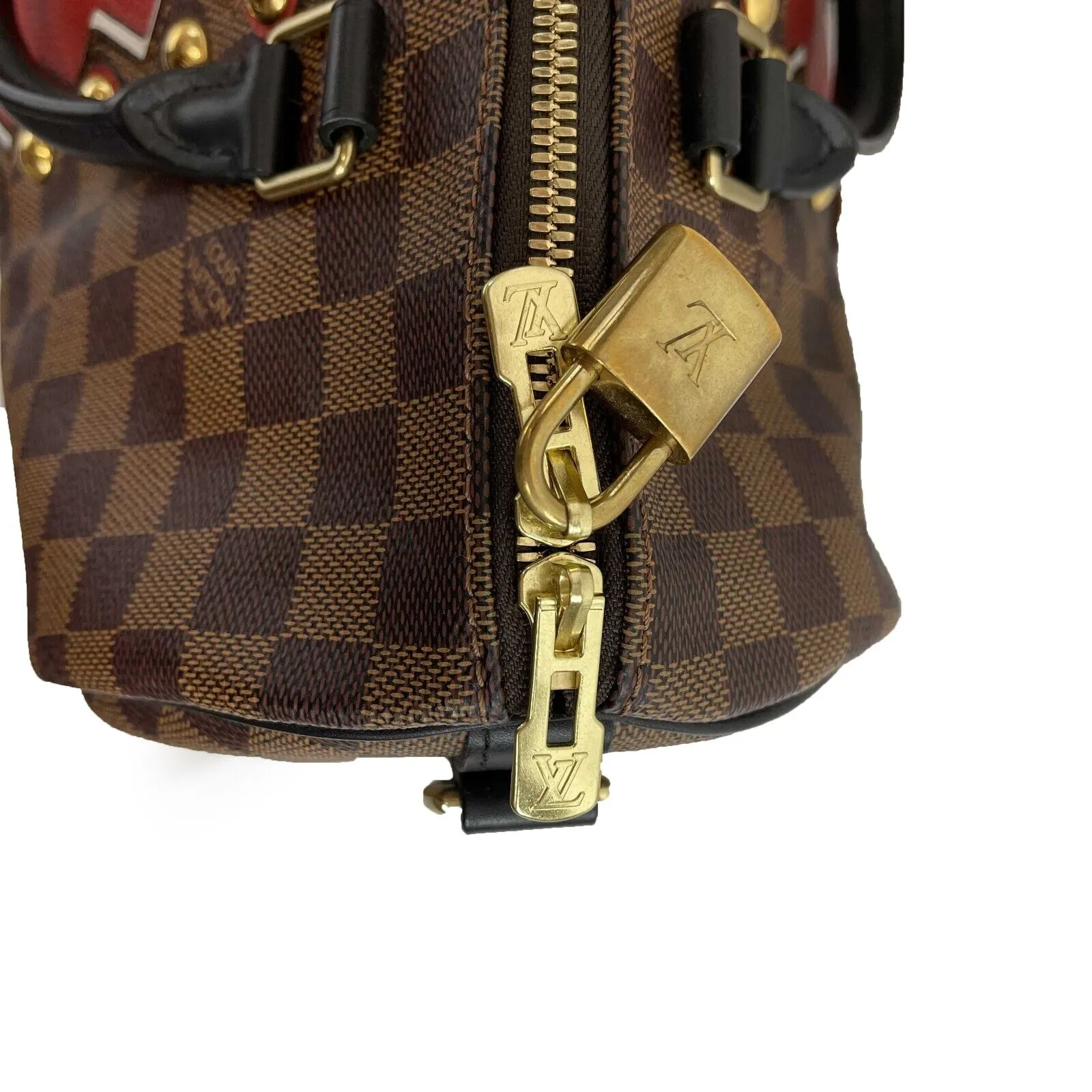 Louis Vuitton - LV Damier Ebene Karakoram Speedy Bandouliere 30 w/ Strap