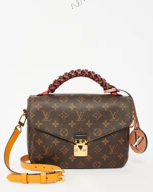 Louis Vuitton Monogram Braided Handle Pochette Metis