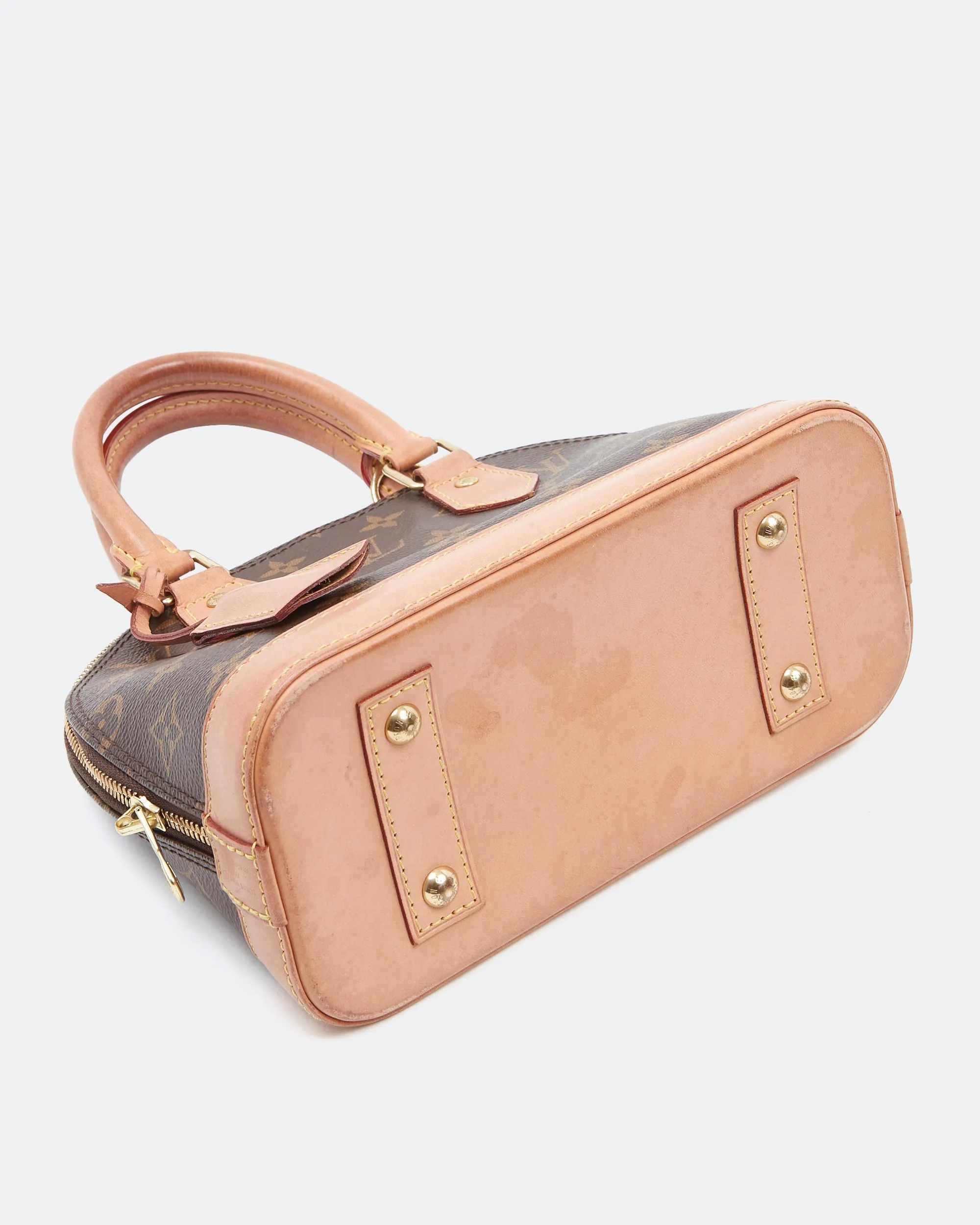 Louis Vuitton Monogram Canvas Alma BB Top Handle Bag
