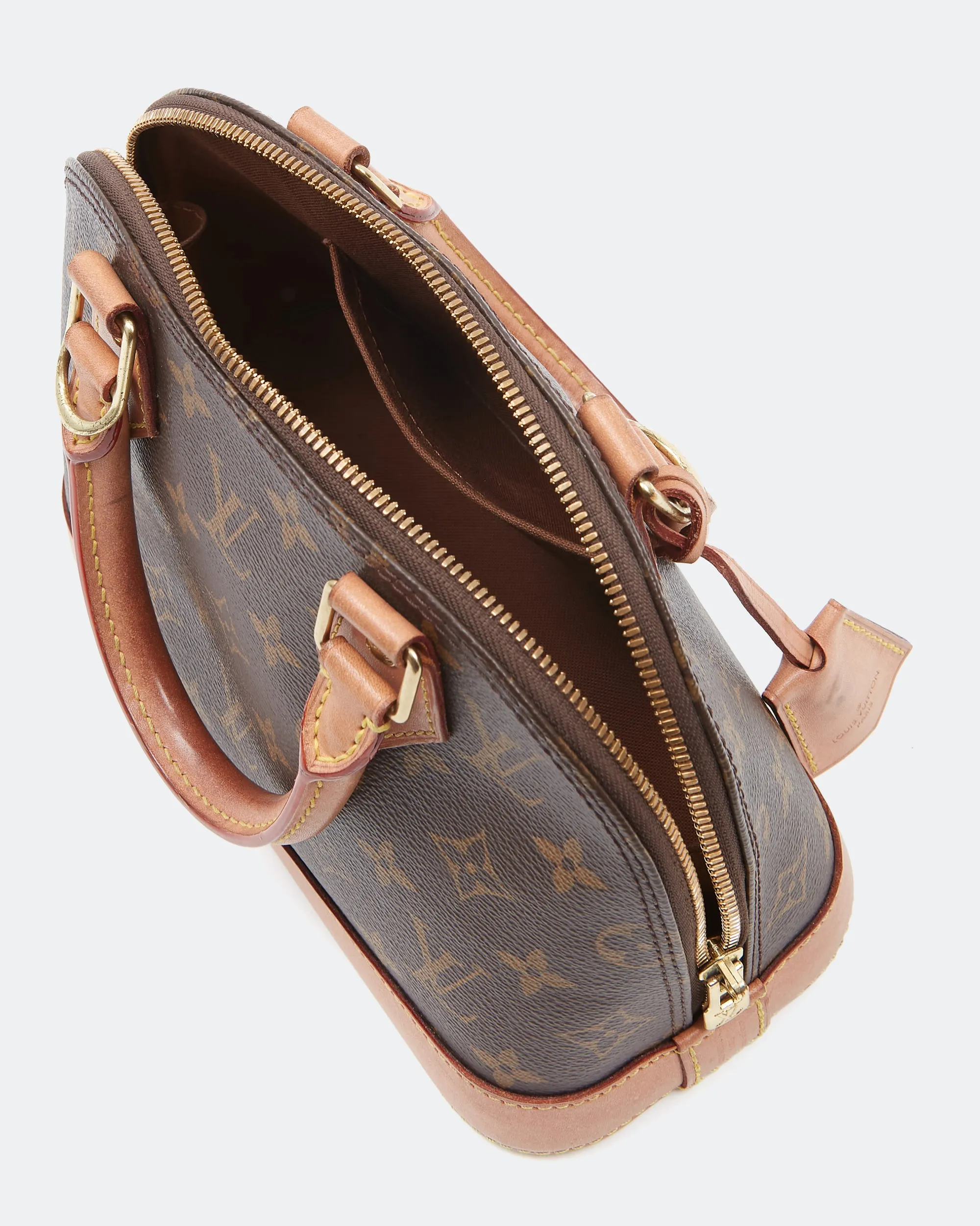 Louis Vuitton Monogram Canvas Alma BB Top Handle Bag