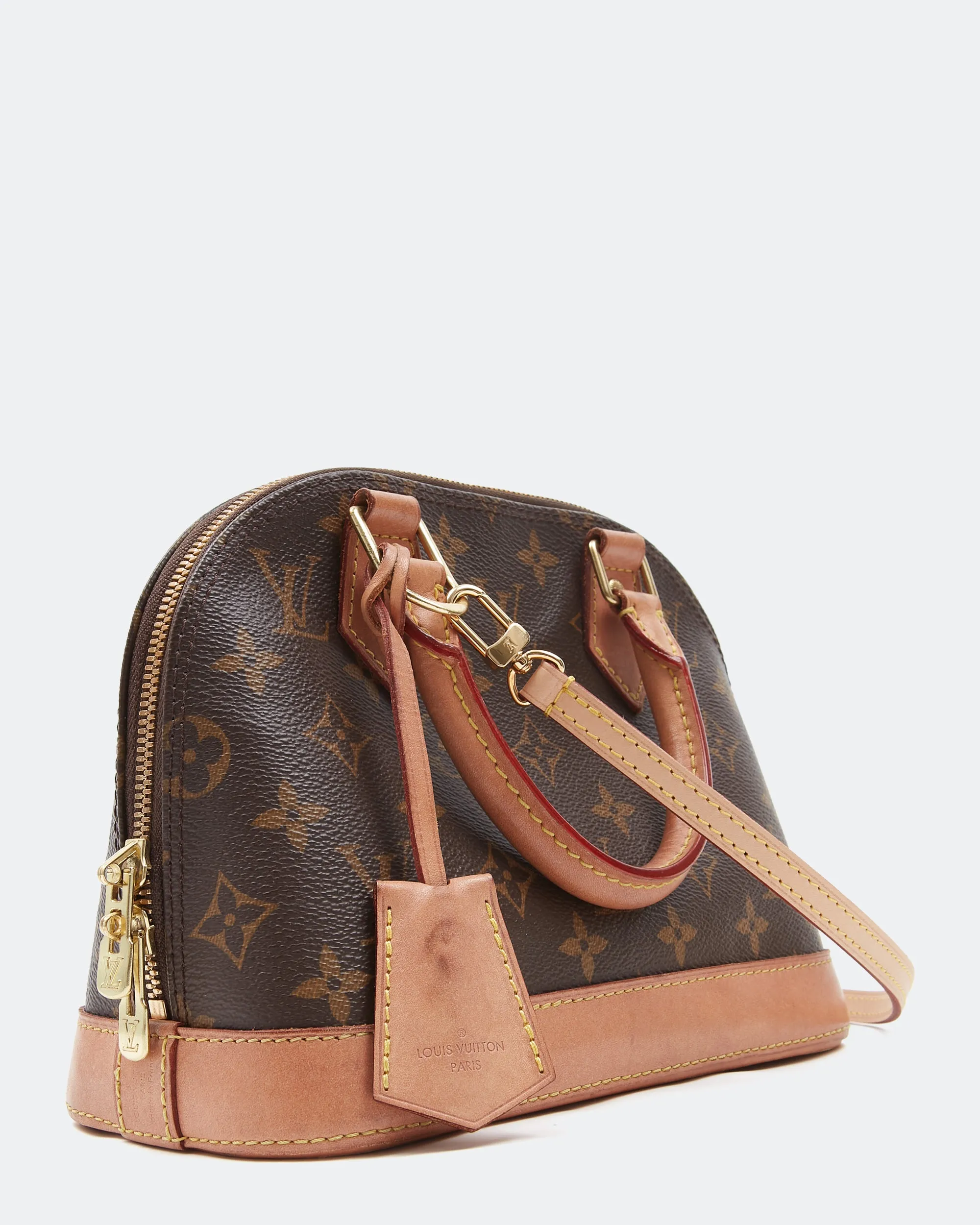Louis Vuitton Monogram Canvas Alma BB Top Handle Bag