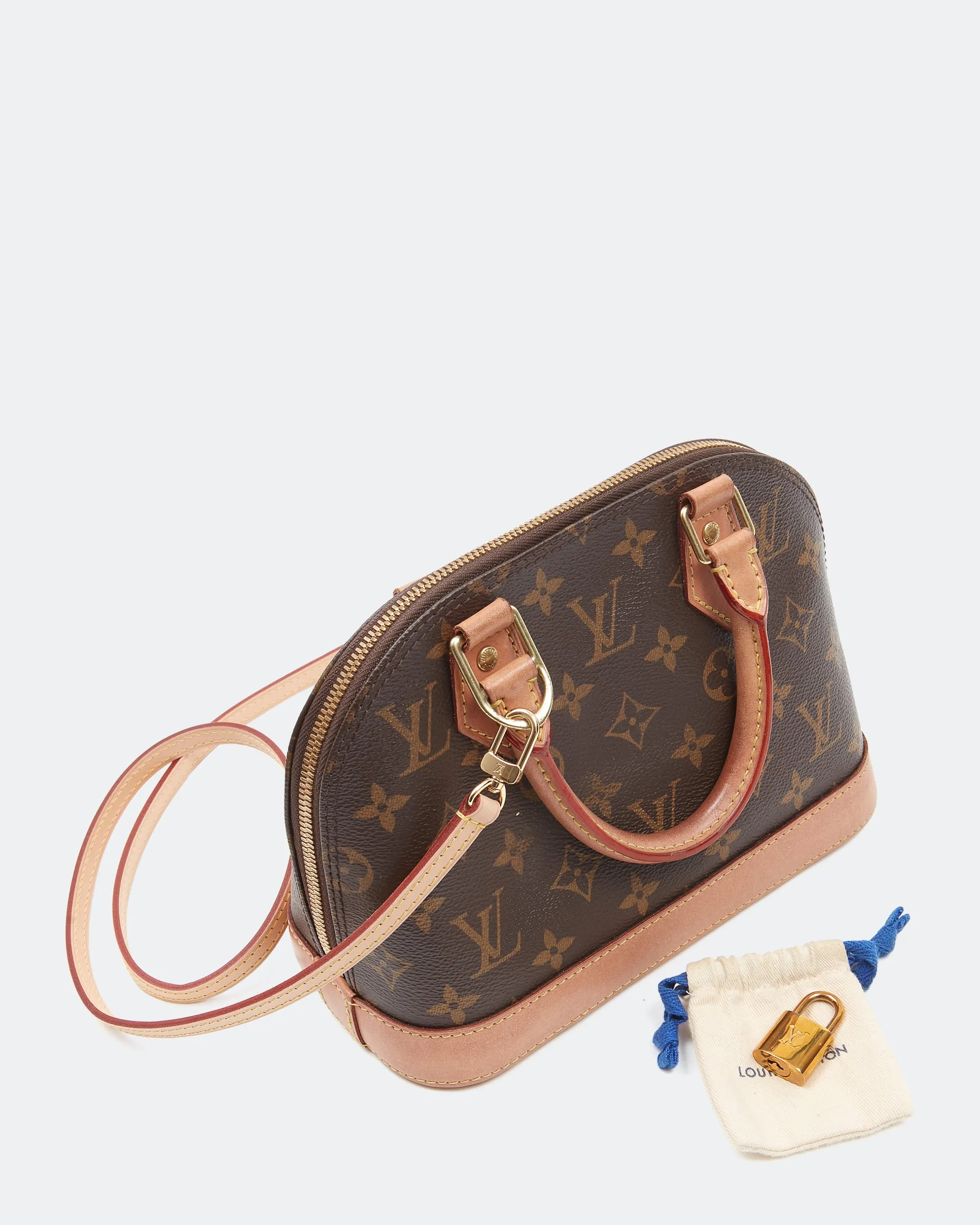 Louis Vuitton Monogram Canvas Alma BB Top Handle Bag