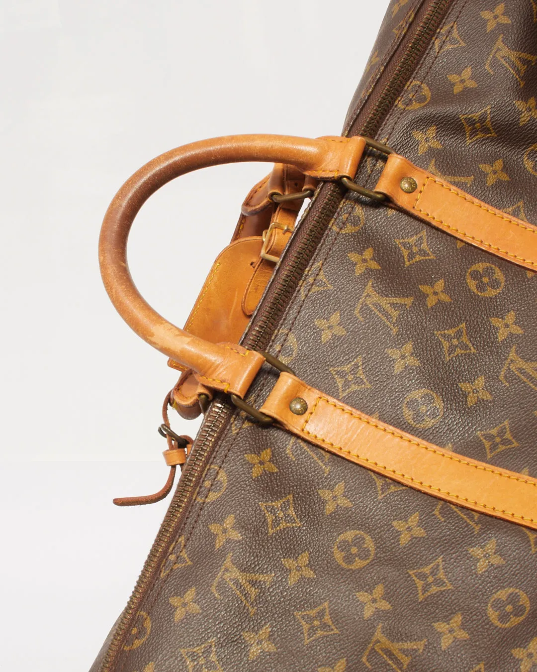 Louis Vuitton Monogram Canvas Keepall Bandoulière 55 Bag