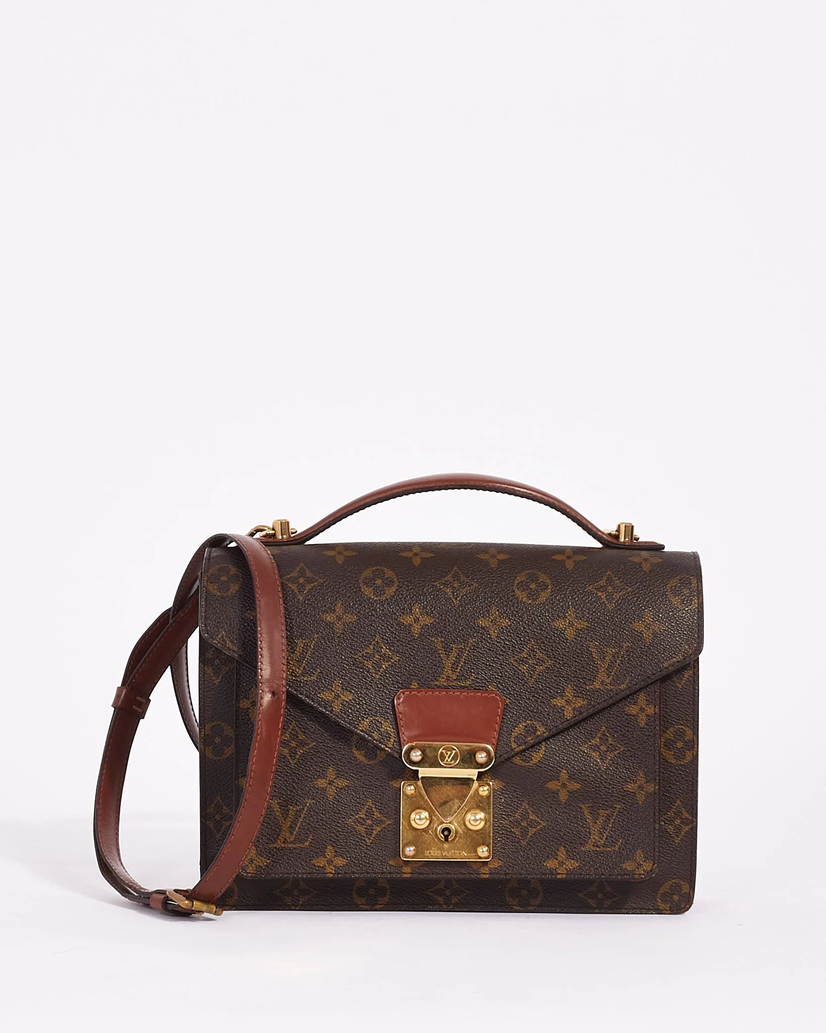 Louis Vuitton Monogram Canvas Monceau 26 Bag