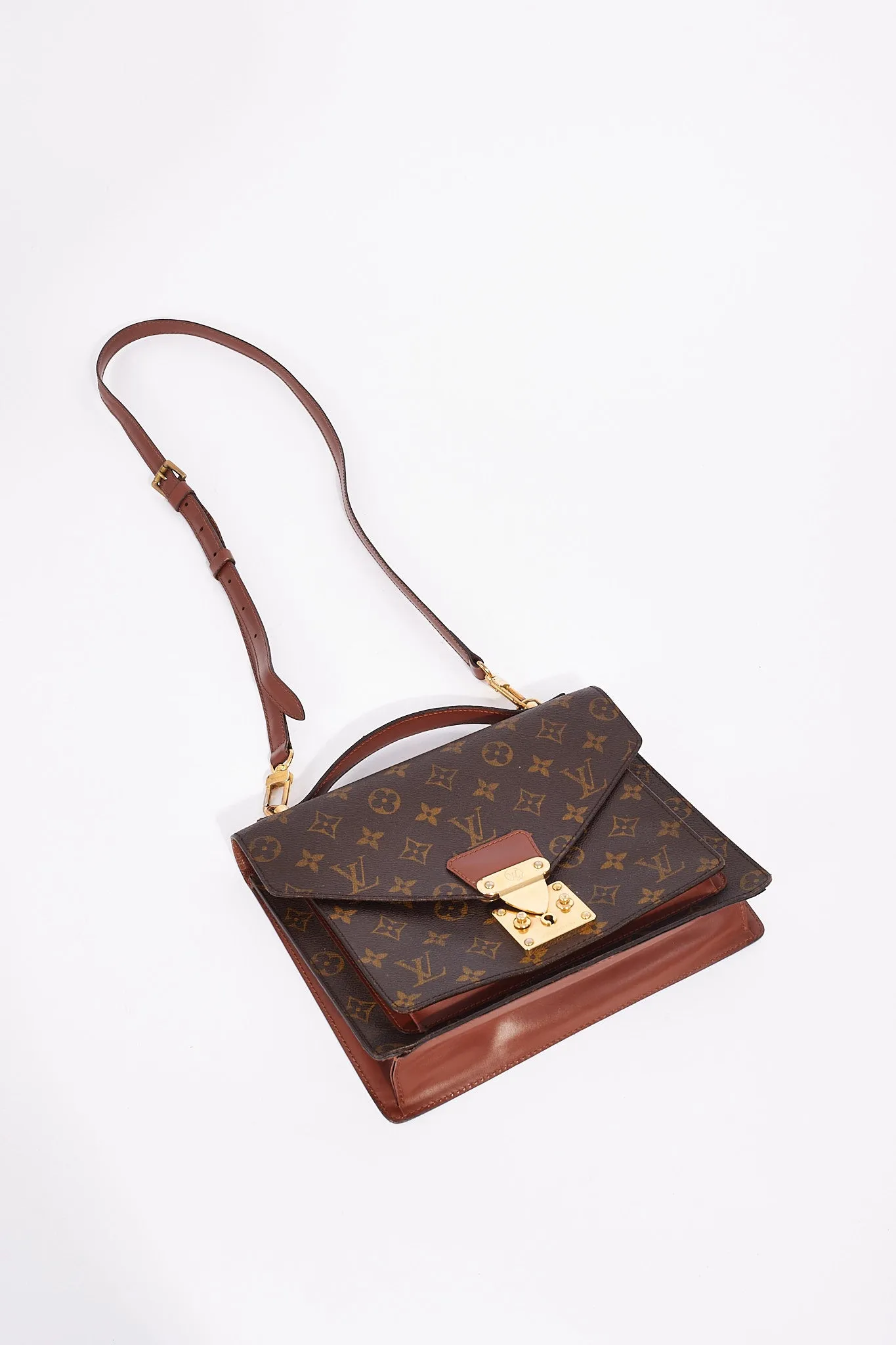 Louis Vuitton Monogram Canvas Monceau 26 Bag