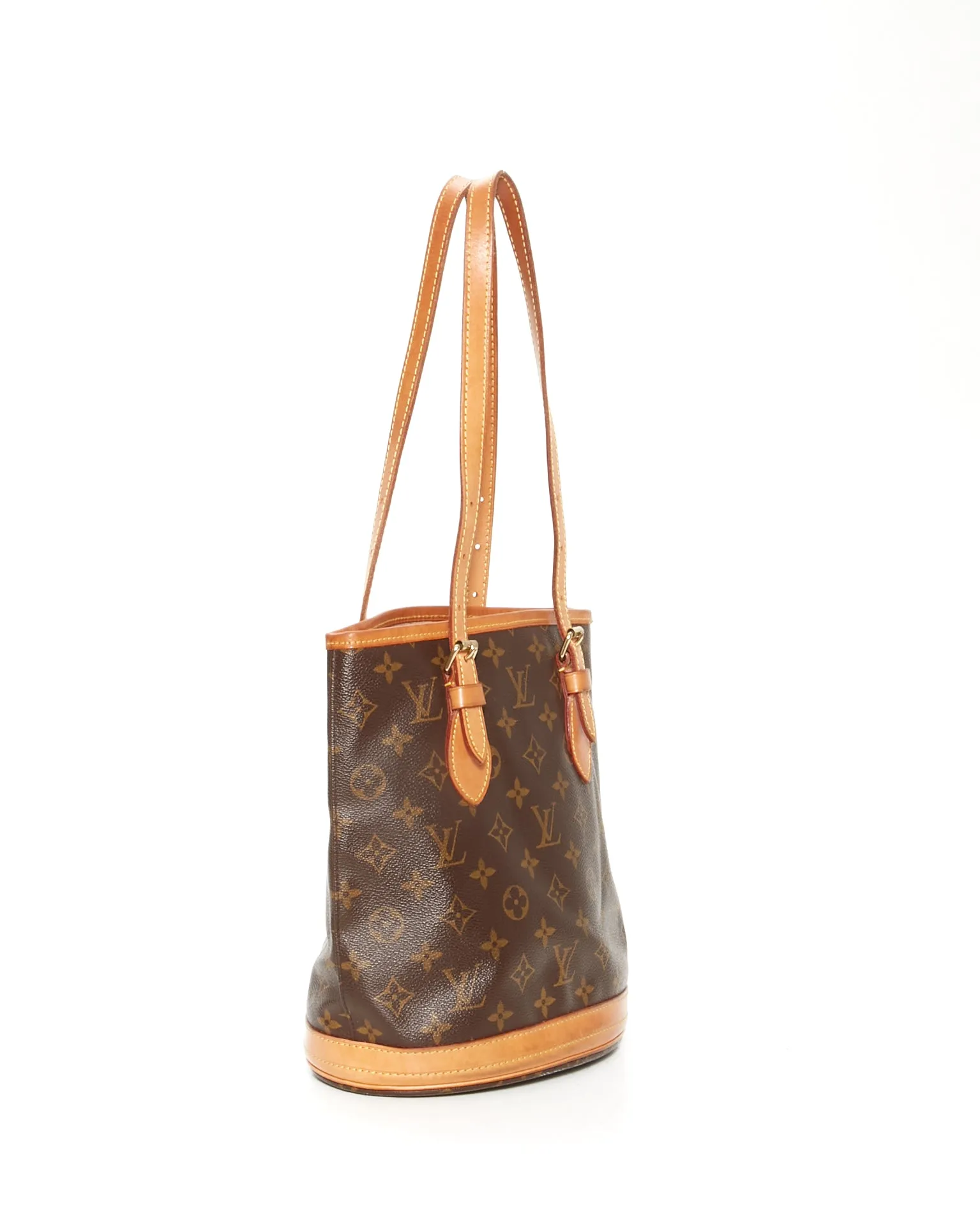 Louis Vuitton Monogram Canvas Petit Bucket PM Bag