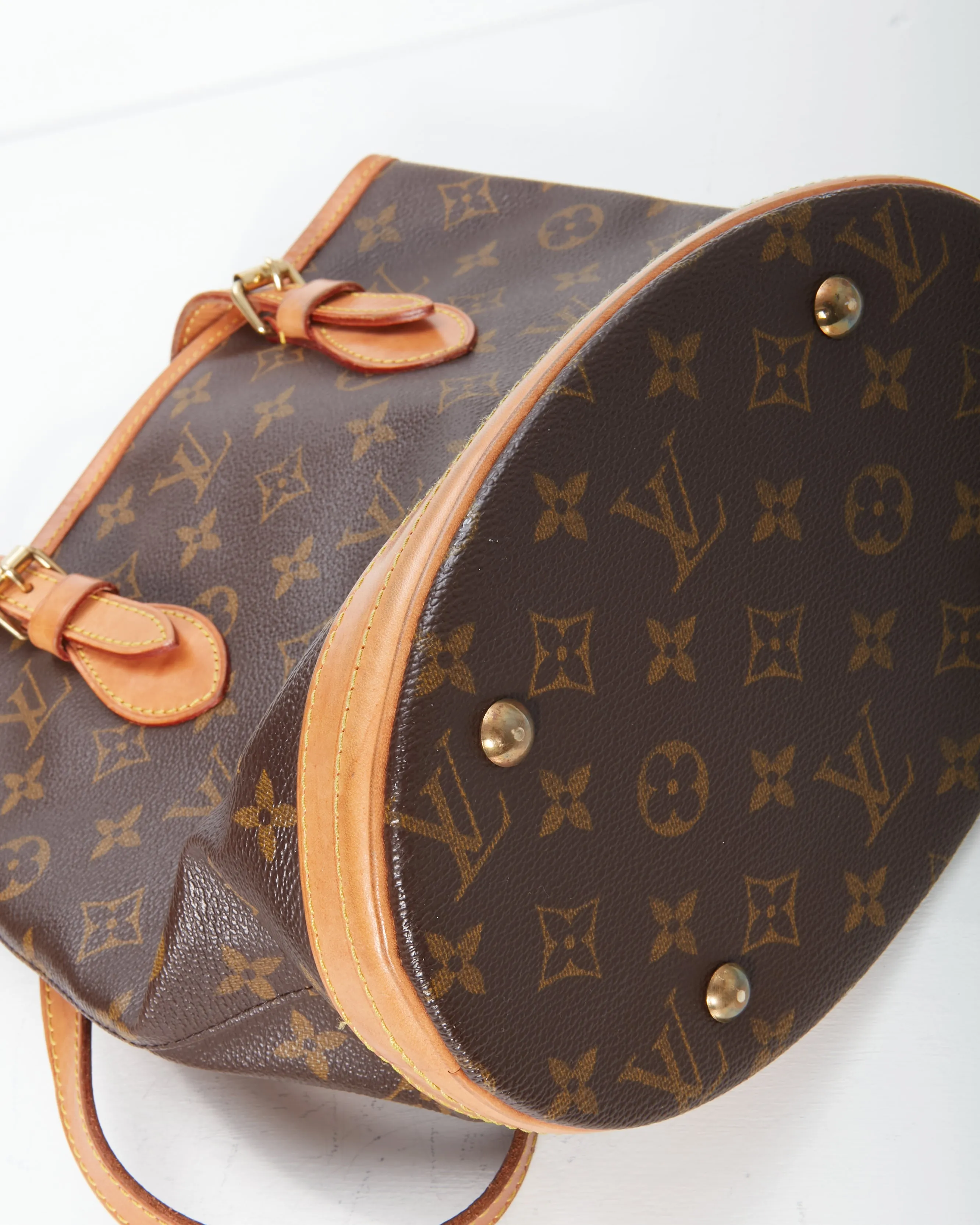 Louis Vuitton Monogram Canvas Petit Bucket PM Bag
