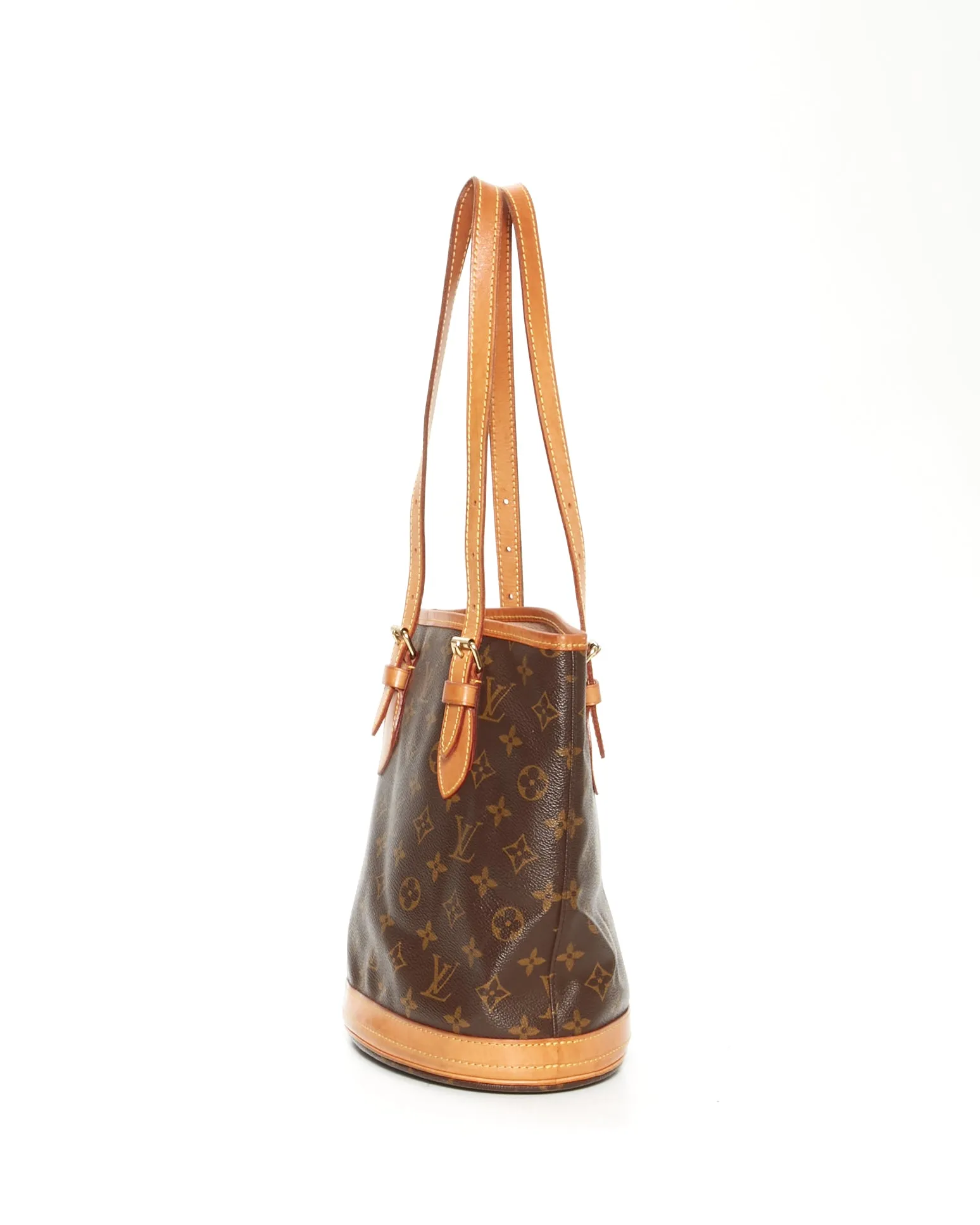 Louis Vuitton Monogram Canvas Petit Bucket PM Bag