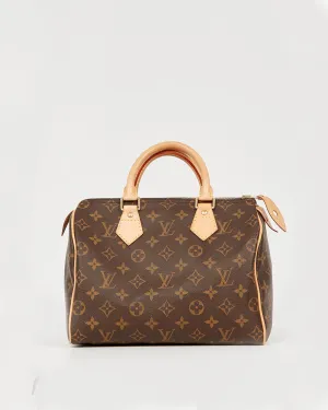 Louis Vuitton Monogram Canvas Speedy 25 Bag