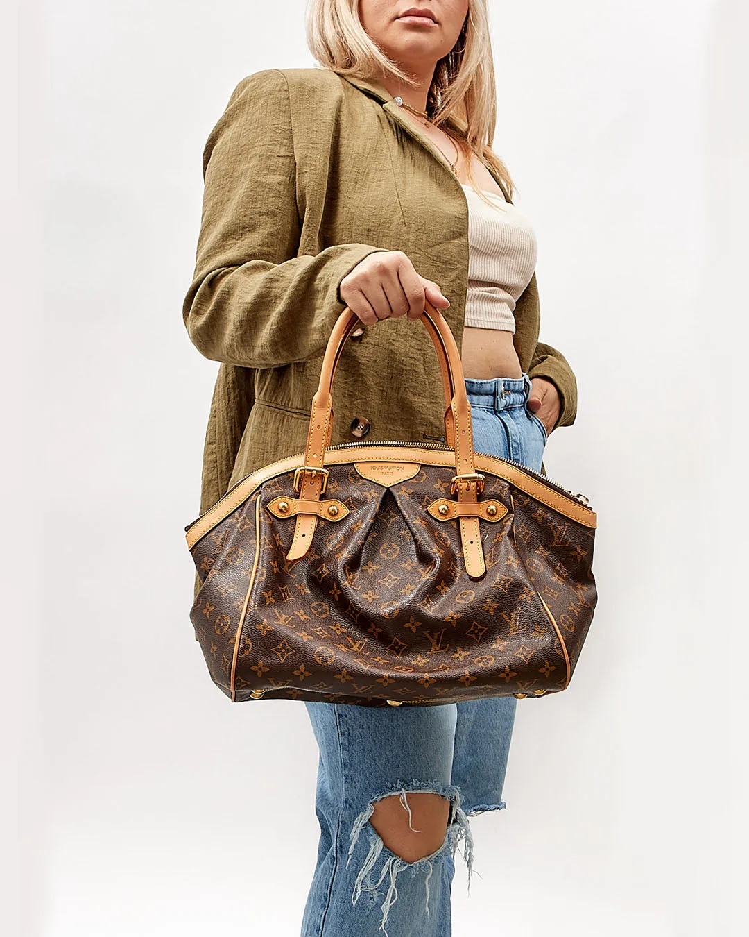 Louis Vuitton Monogram Canvas Tivoli GM Top Handle Bag