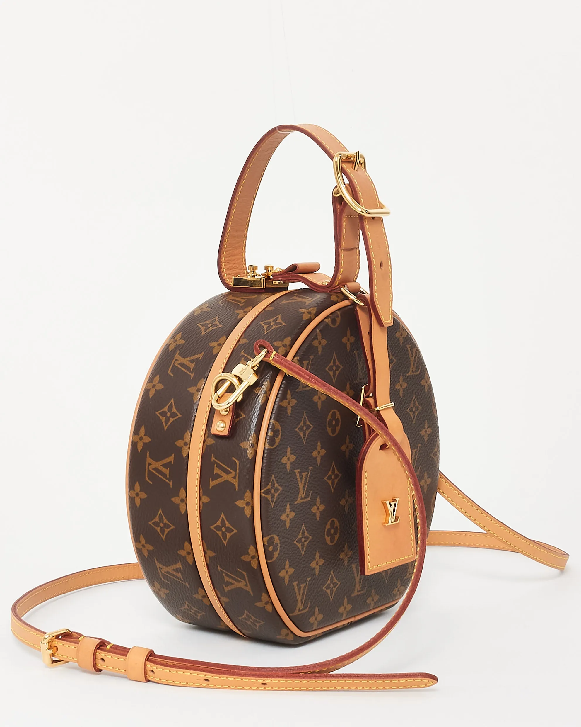 Louis Vuitton Monogram Coated Canvas Petite Boite Chapeau Bag