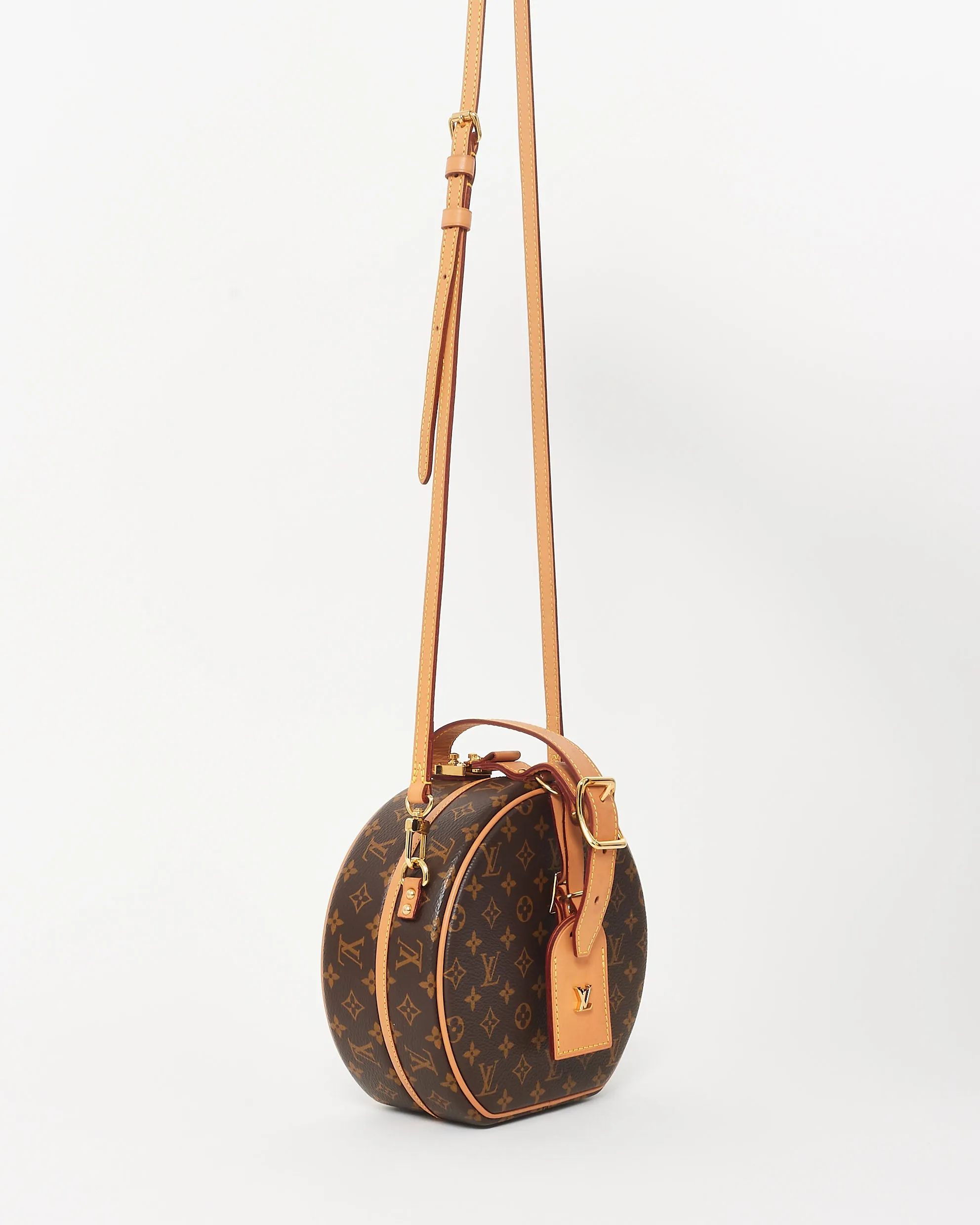 Louis Vuitton Monogram Coated Canvas Petite Boite Chapeau Bag