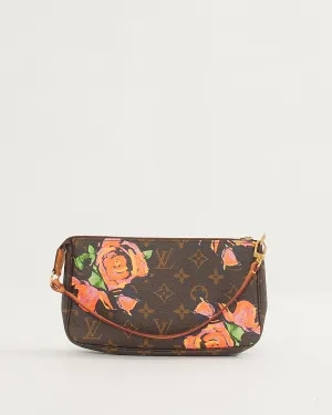 Louis Vuitton Monogram Roses Pochette Accessories
