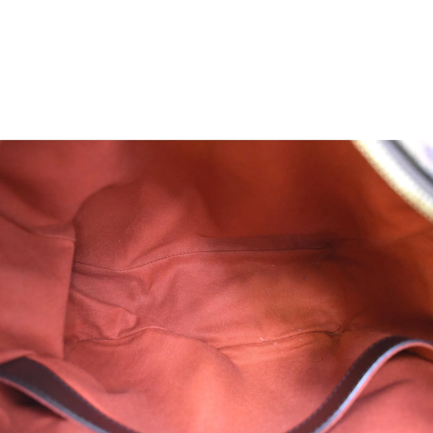 LOUIS VUITTON Naviglio Damier Ebene Messenger Bag Brown