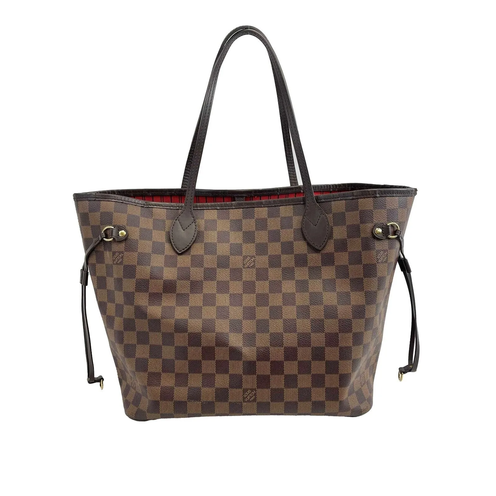 Louis Vuitton - Neverfull MM - Brown Damier Ebene Canvas Tote / Shoulder Bag