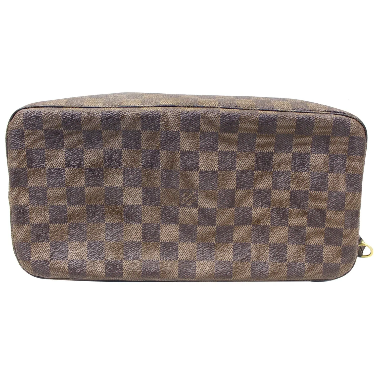 LOUIS VUITTON Neverfull MM Damier Ebene Tote Shoulder Bag