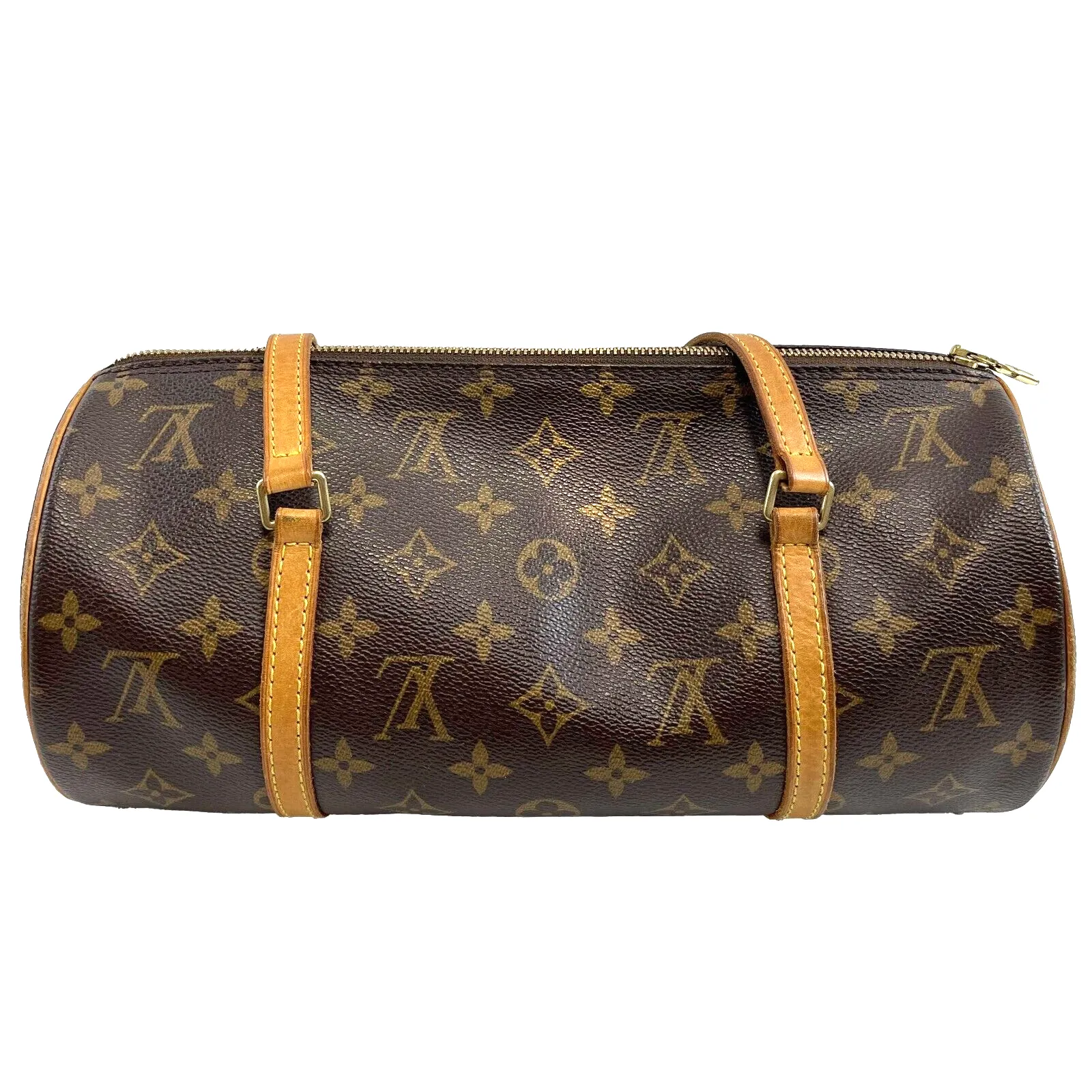 Louis Vuitton Papillion 30 w/ Pochette Brown Handbag