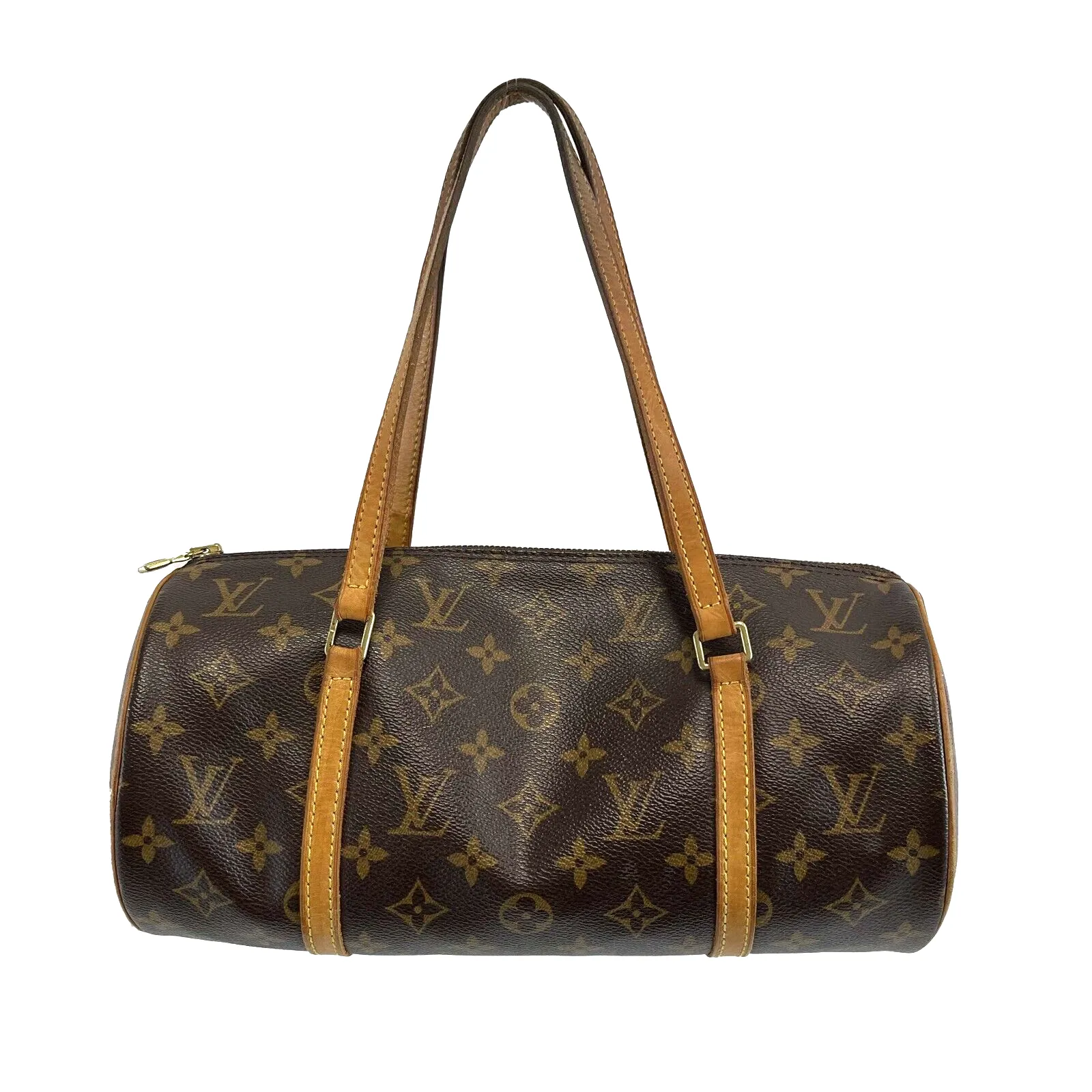 Louis Vuitton Papillion 30 w/ Pochette Brown Handbag