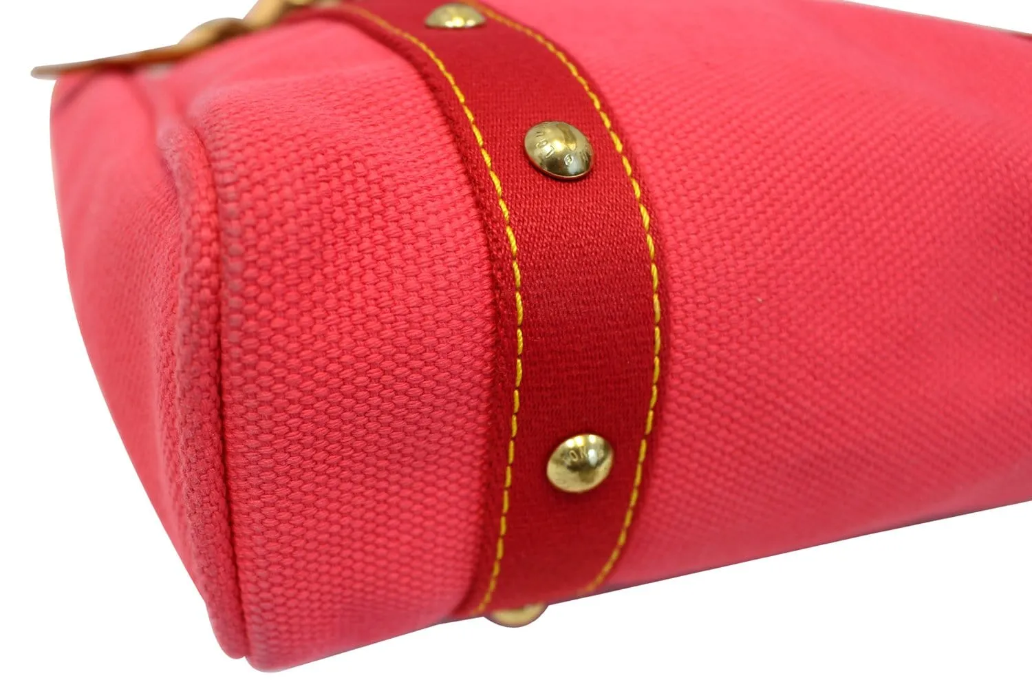 LOUIS VUITTON Pink Toile Canvas Antigua Cabas MM Shoulder Bag - Sale