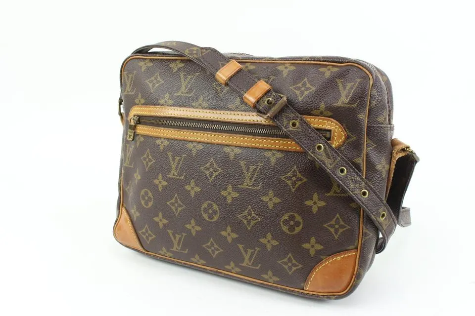 Louis Vuitton Rare Vintage Monogram Potomac Crossbody Messenger 24lk324s