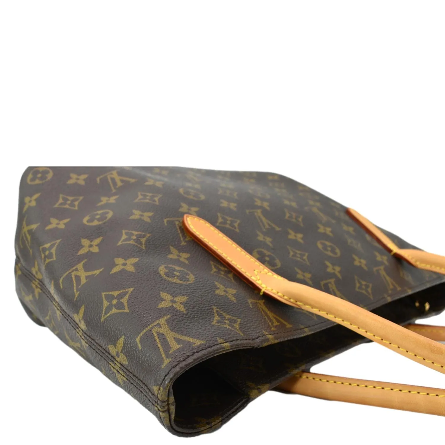 LOUIS VUITTON Raspail PM Monogram Canvas Shoulder Bag Brown