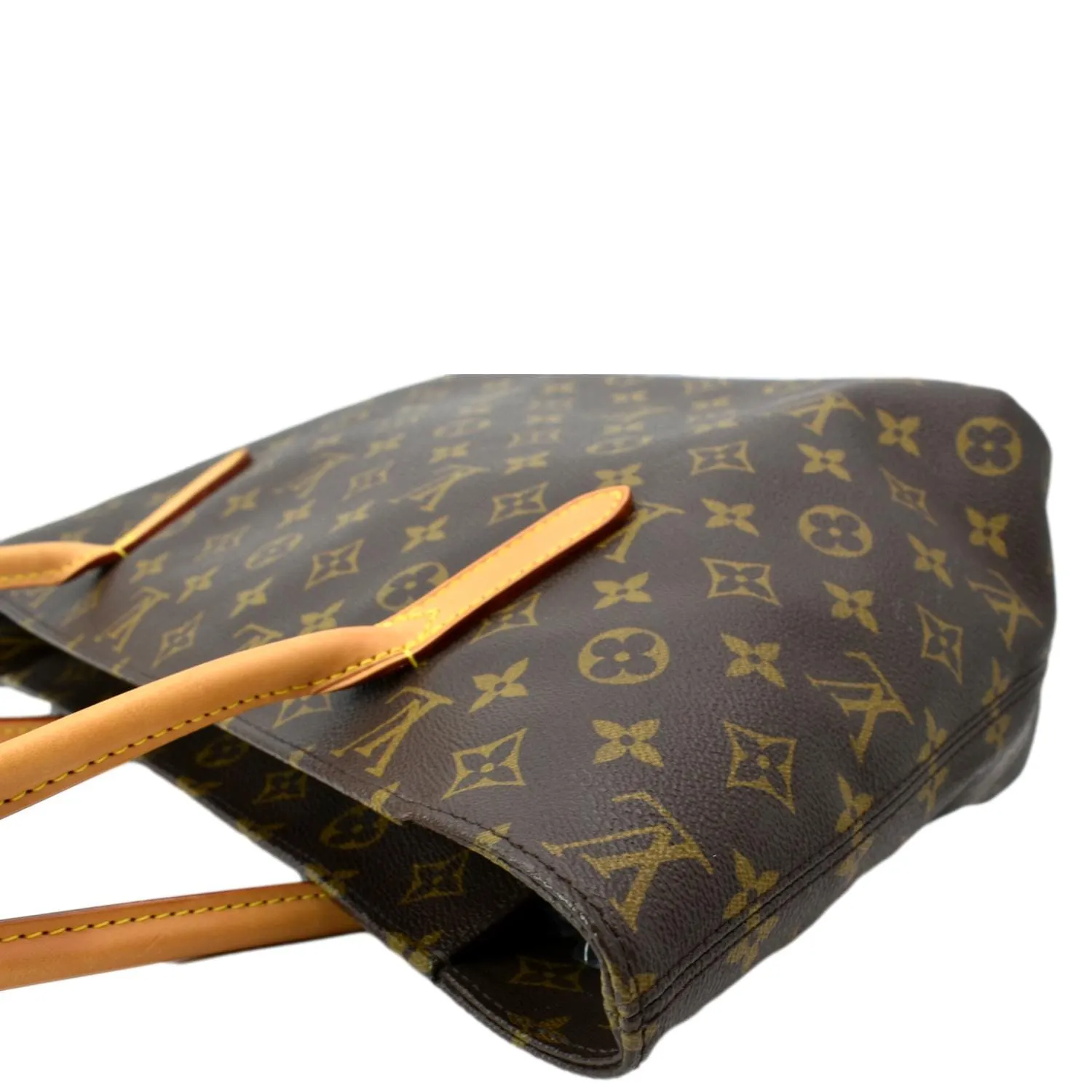 LOUIS VUITTON Raspail PM Monogram Canvas Shoulder Bag Brown