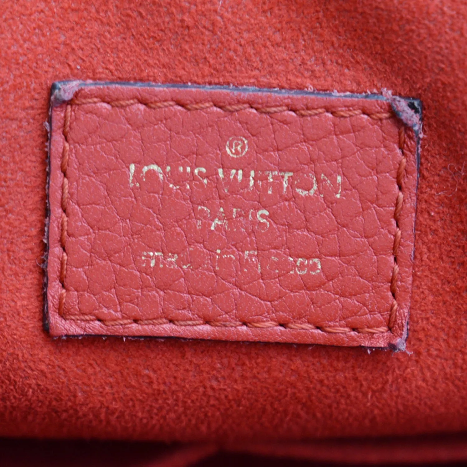 LOUIS VUITTON Retiro NM Monogram Canvas 2Way Shoulder Bag Red