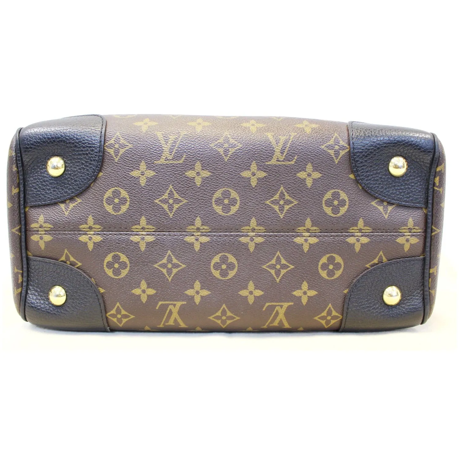 LOUIS VUITTON Retiro NM Monogram Canvas Shoulder Bag Noir